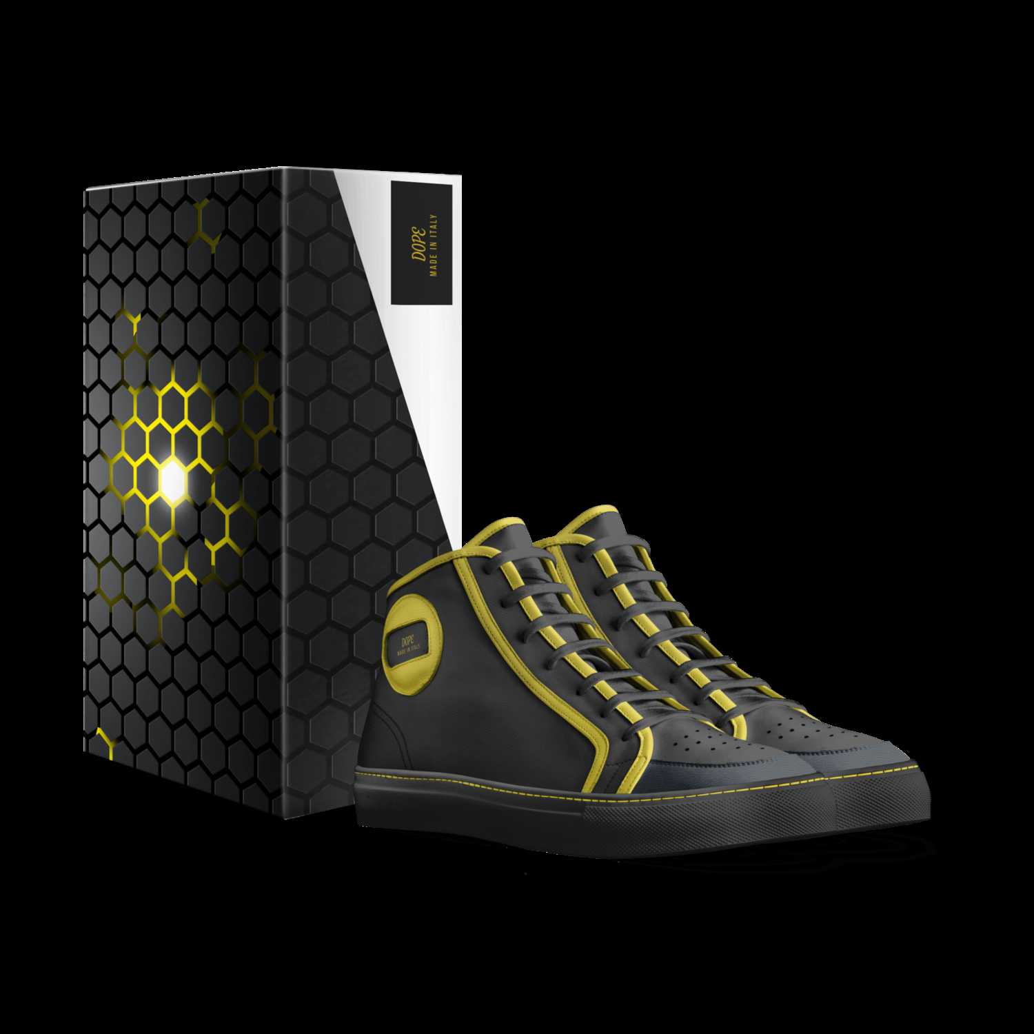 dope high top shoes