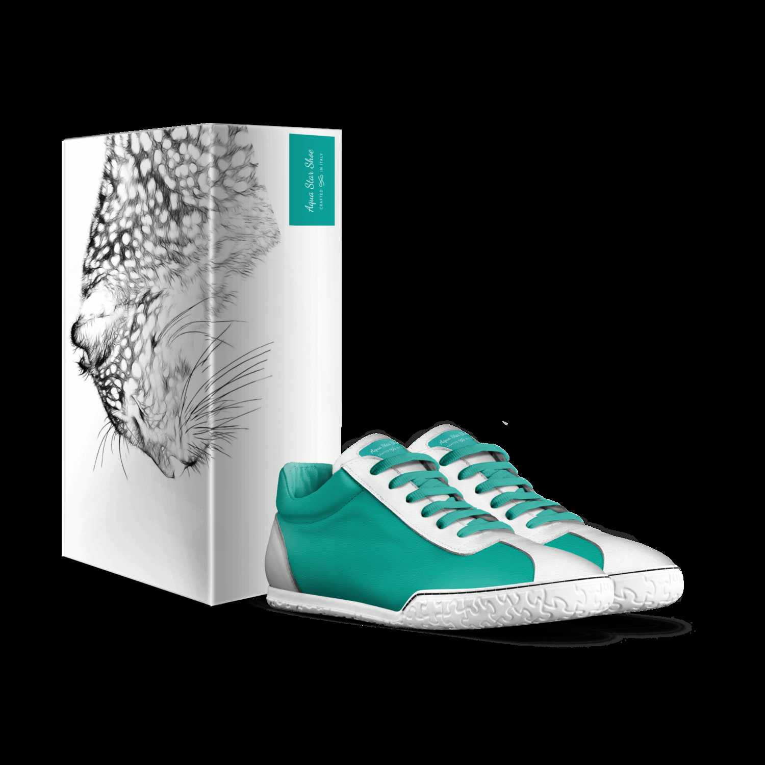 Aqua Star Shoe A Custom Shoe concept by Sarah