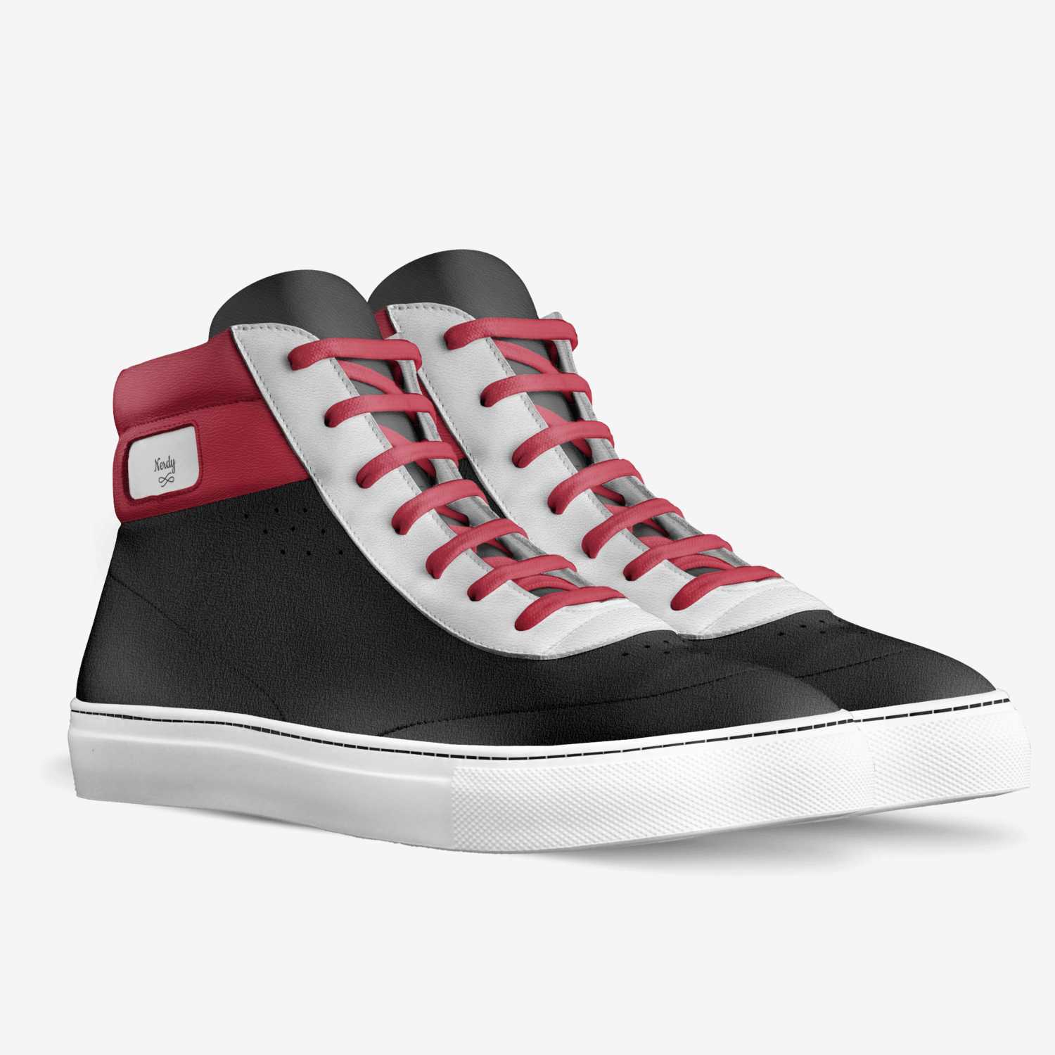 Nerdy custom made in Italy shoes by Jackson Serrano | Double view