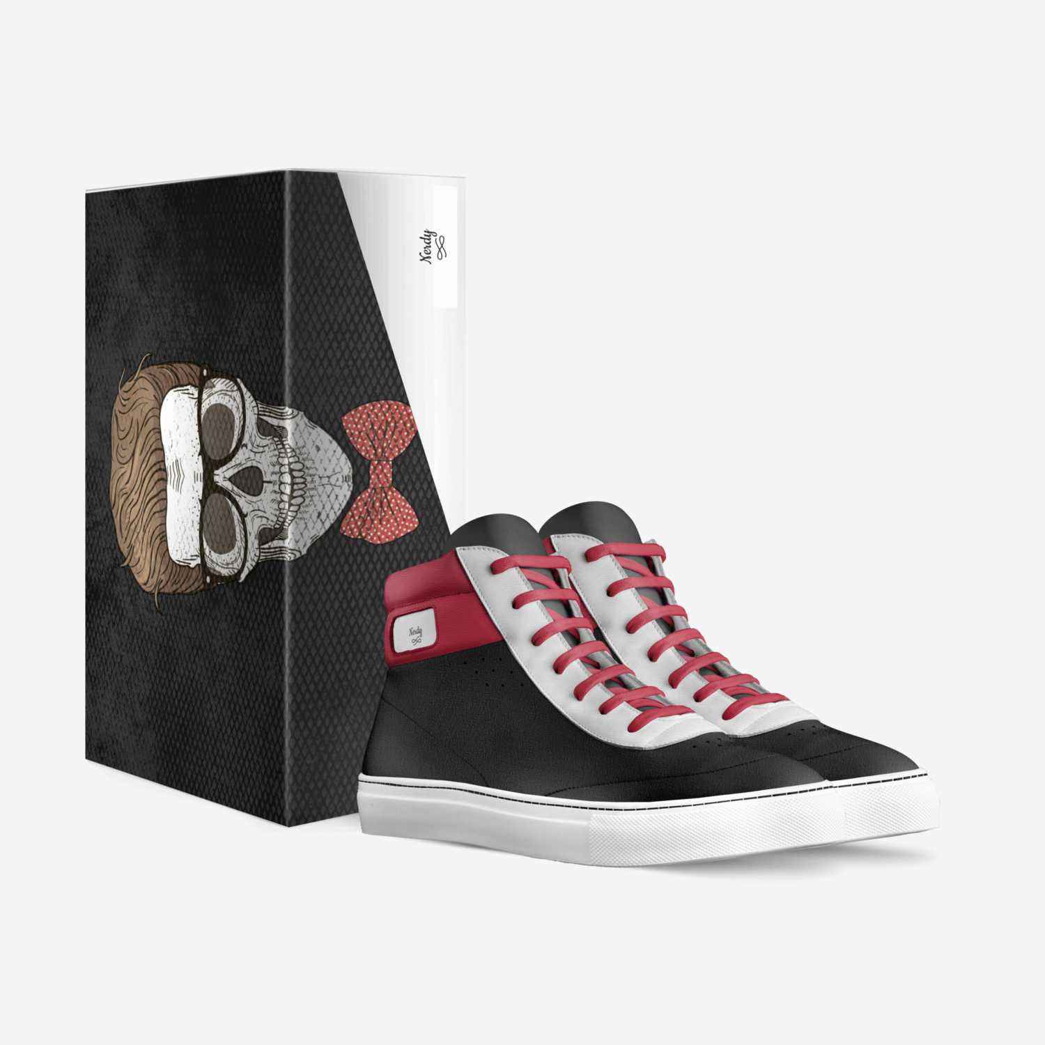 Nerdy custom made in Italy shoes by Jackson Serrano | Box view
