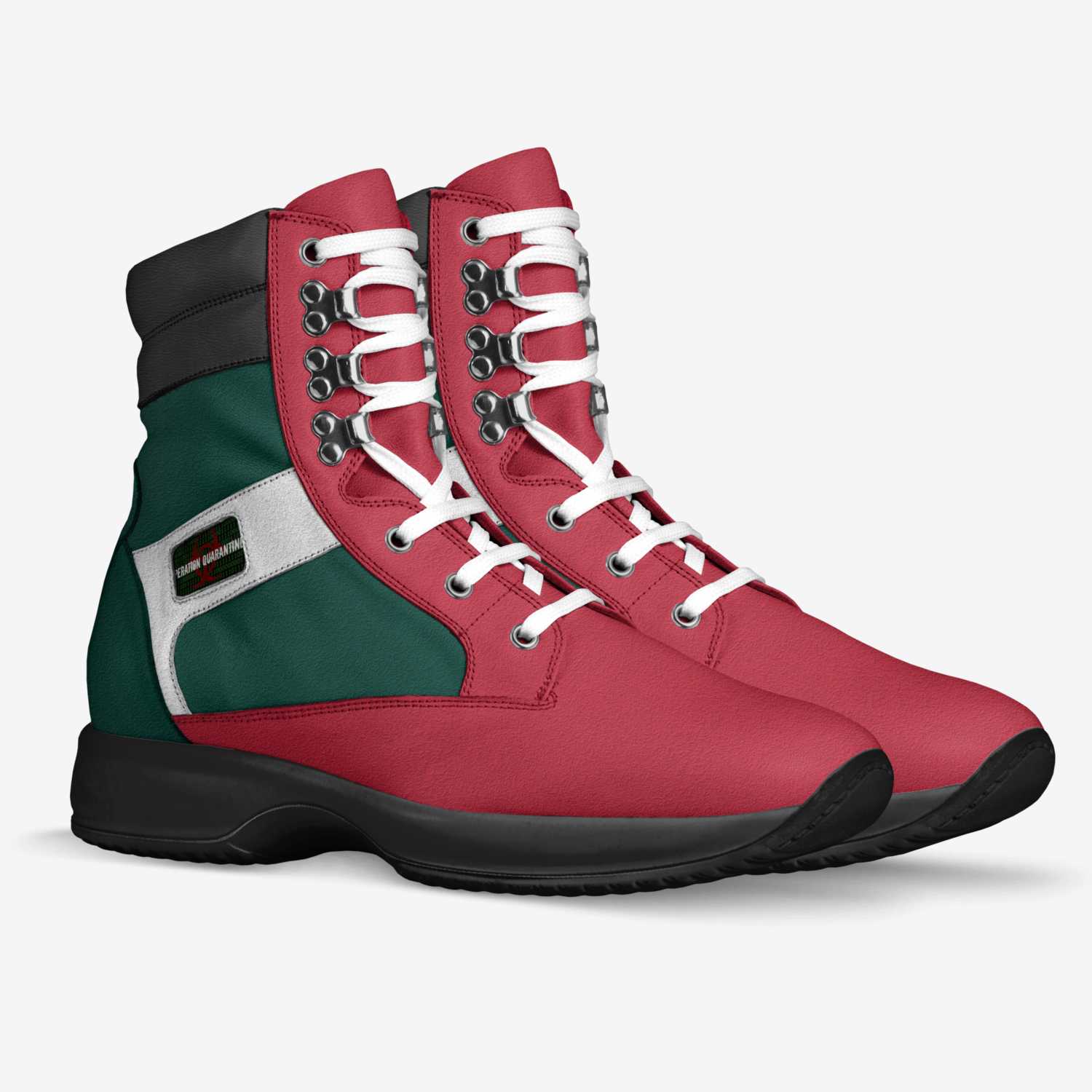 Choppa Musik OQ1's custom made in Italy shoes by Choppa Boy Admg | Double view