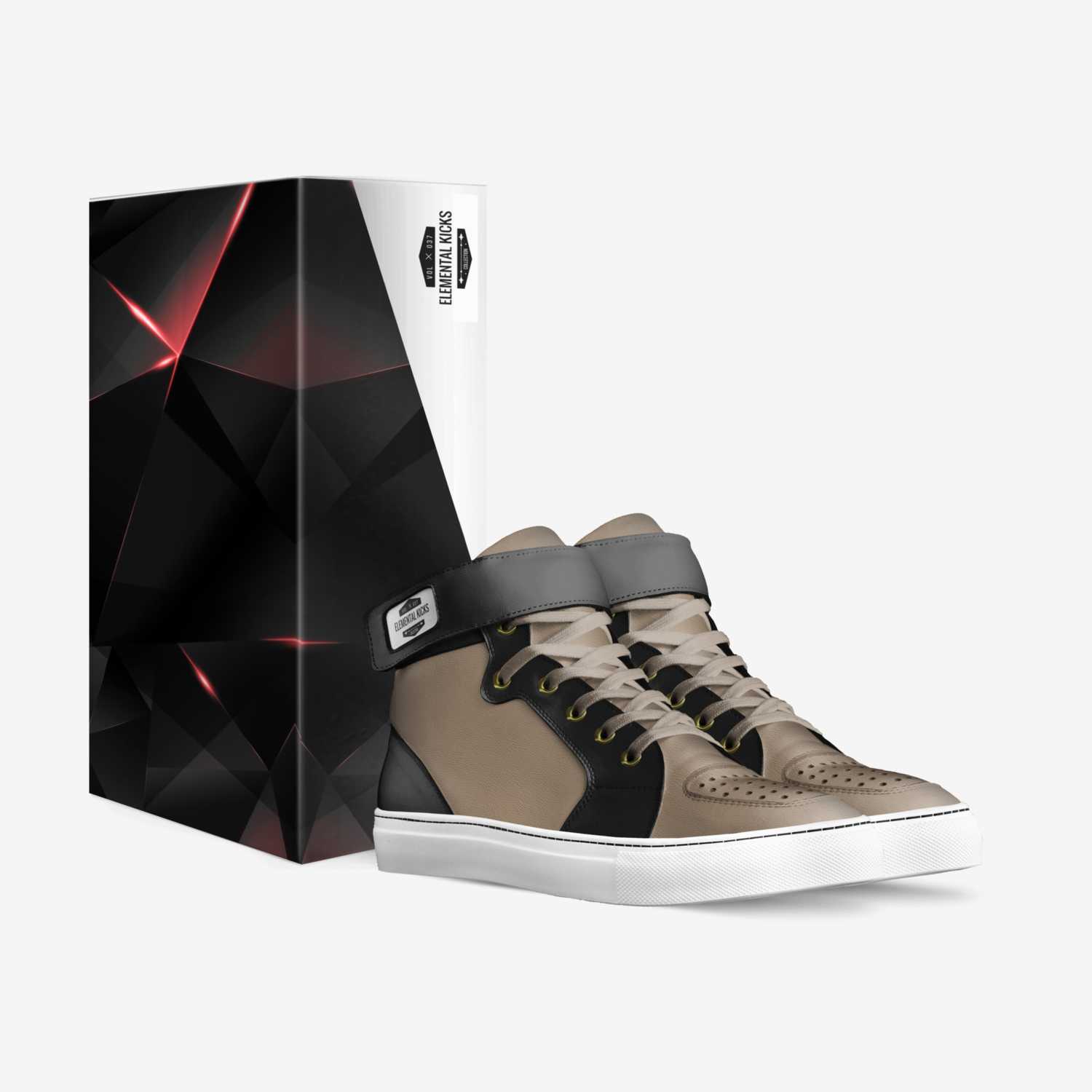 Elemental Kicks custom made in Italy shoes by Stefan Abraham | Box view