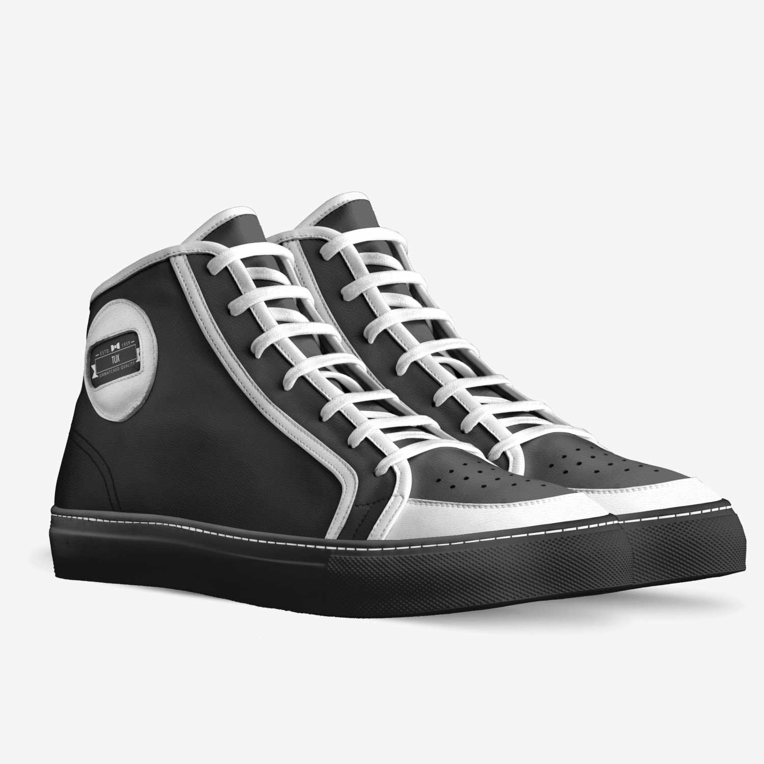 TUX custom made in Italy shoes by Evan Eckert | Double view