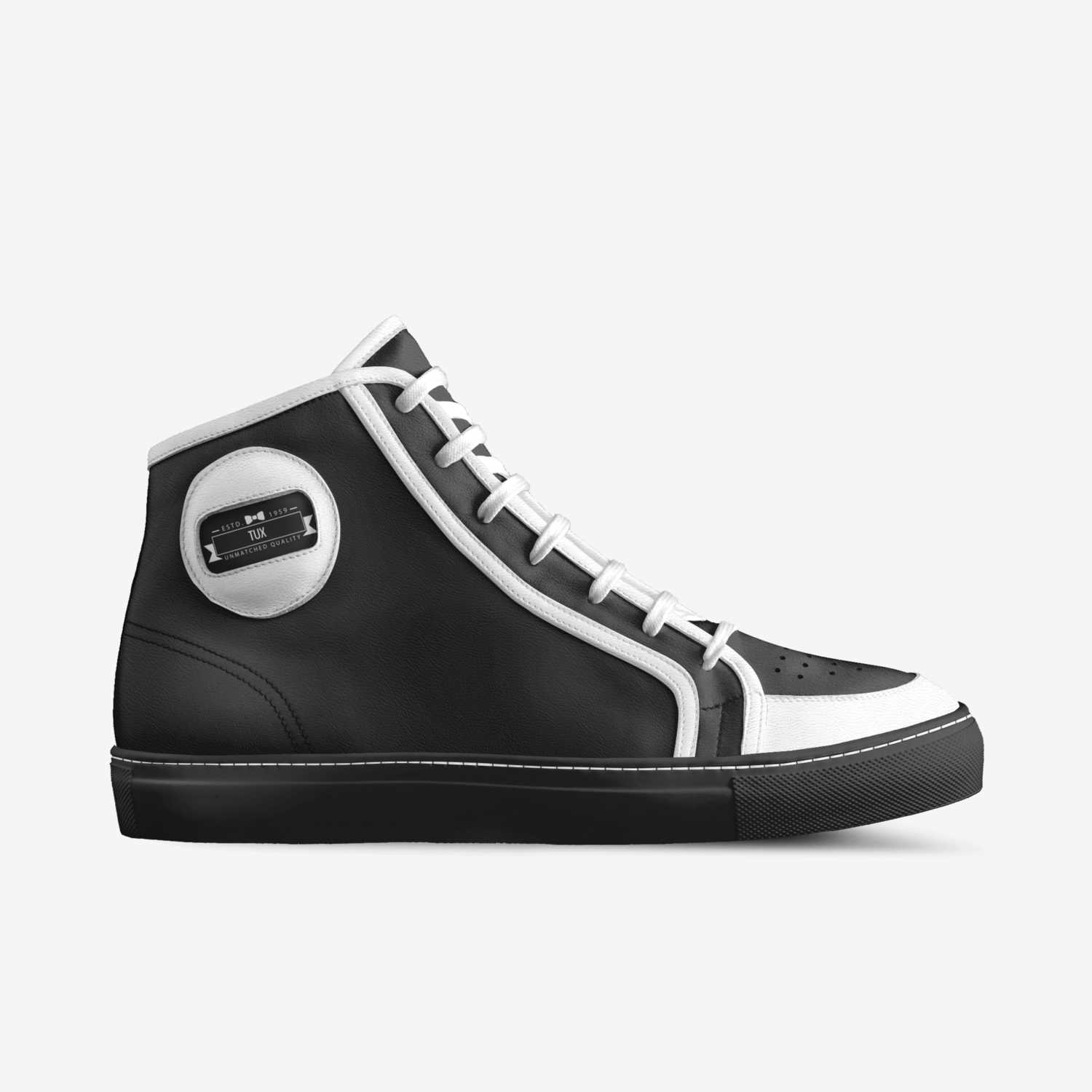 TUX custom made in Italy shoes by Evan Eckert | Side view