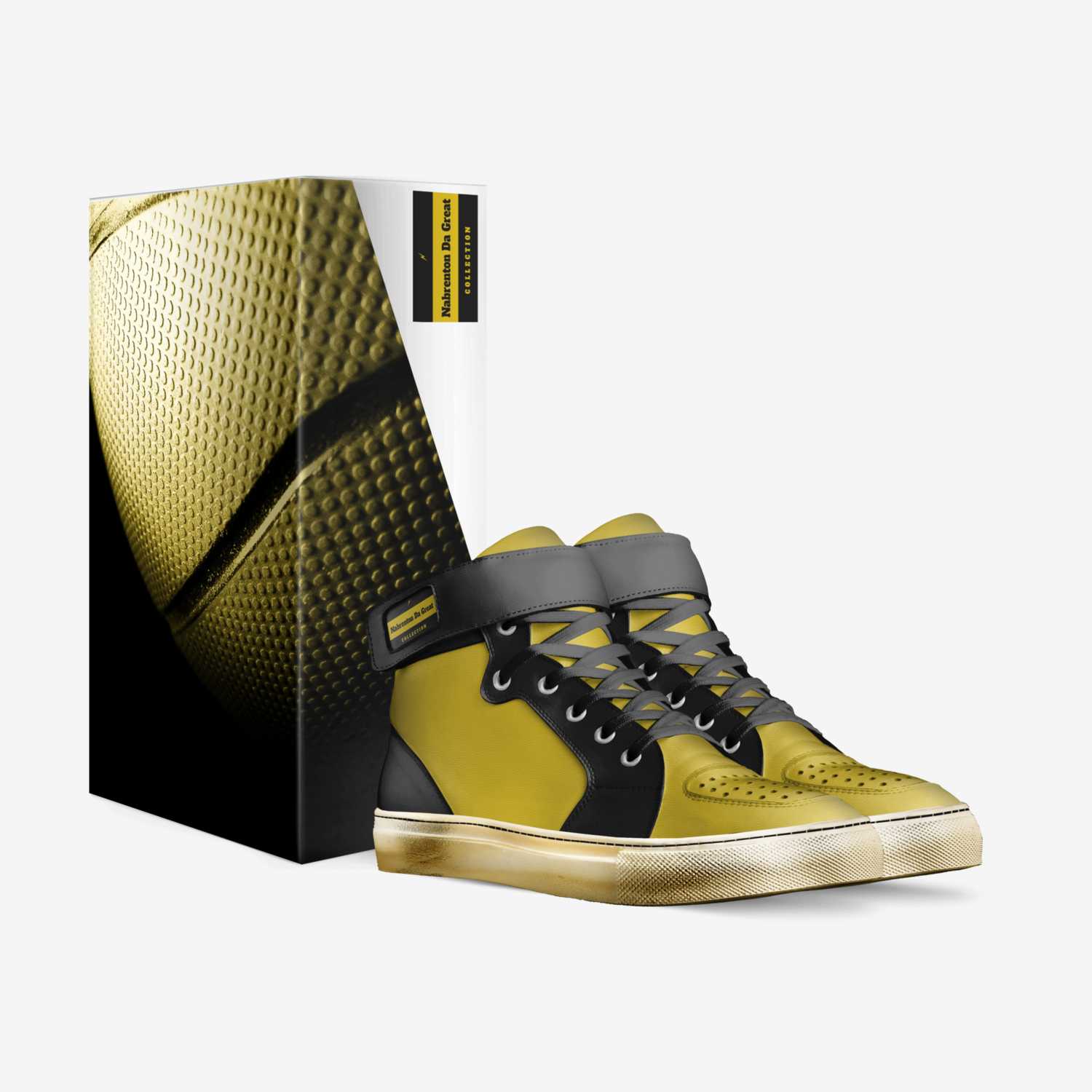 Nabrenton Da Great custom made in Italy shoes by Nabrenton Mcdaniel | Box view