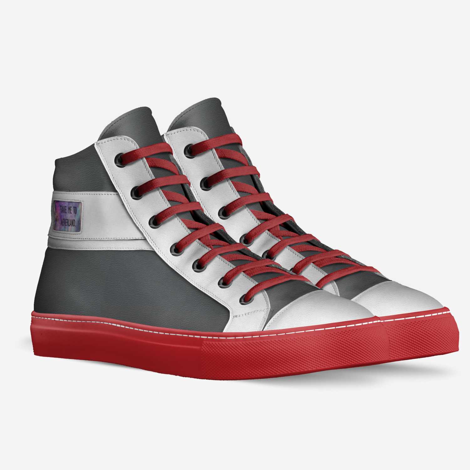 hippy custom made in Italy shoes by Joanna Bianchi | Double view