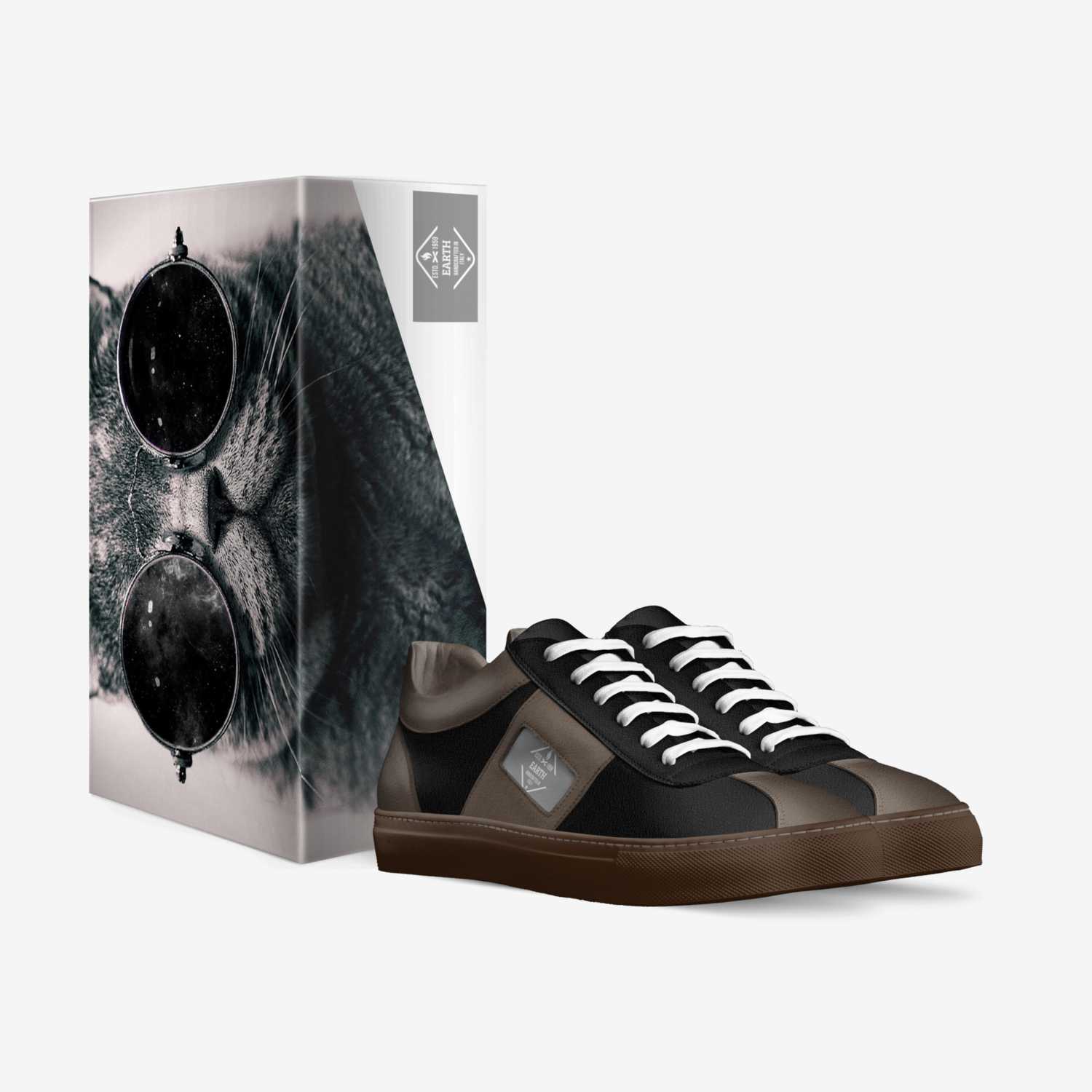 Earth custom made in Italy shoes by Shawn Thompson | Box view