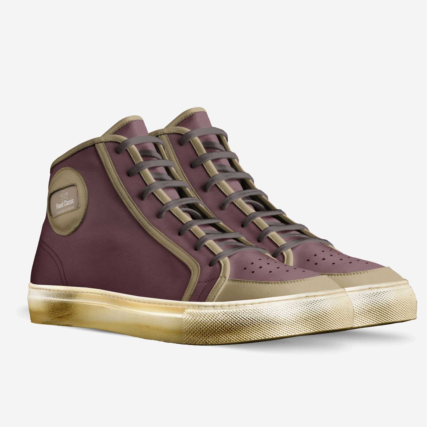 Hood Classic custom made in Italy shoes by Miguel | Double view