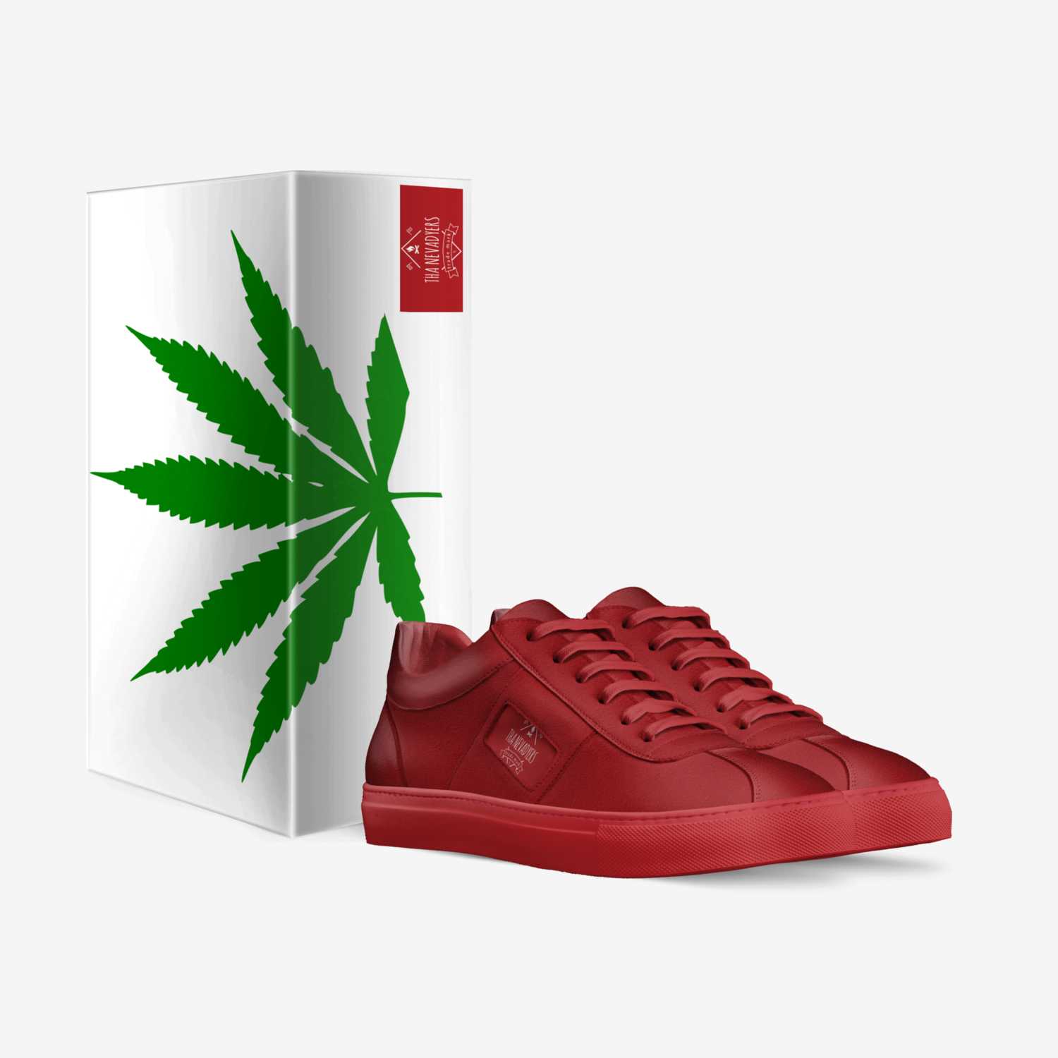 Strawberry Cough custom made in Italy shoes by Galatikz Dixon | Box view
