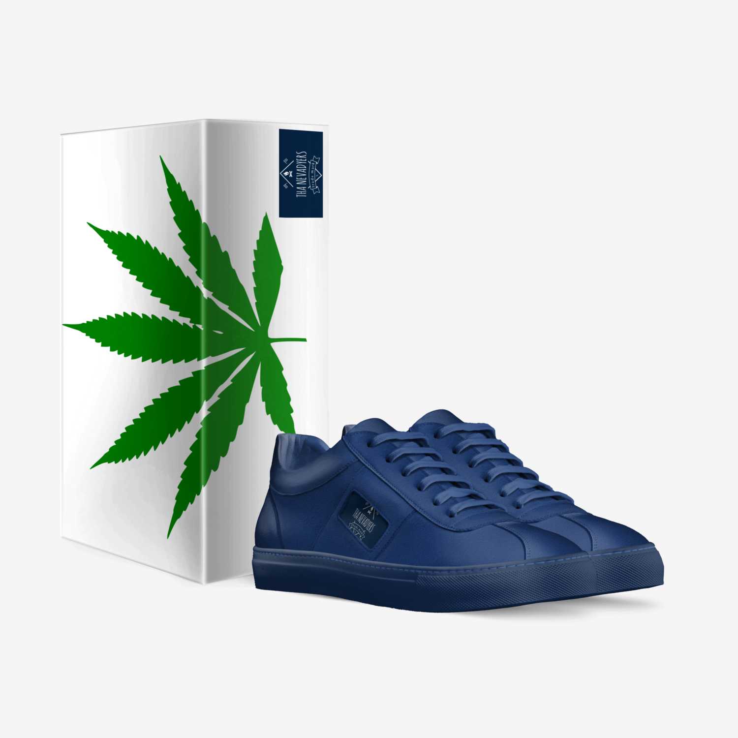 Blue Dream custom made in Italy shoes by Galatikz Dixon | Box view