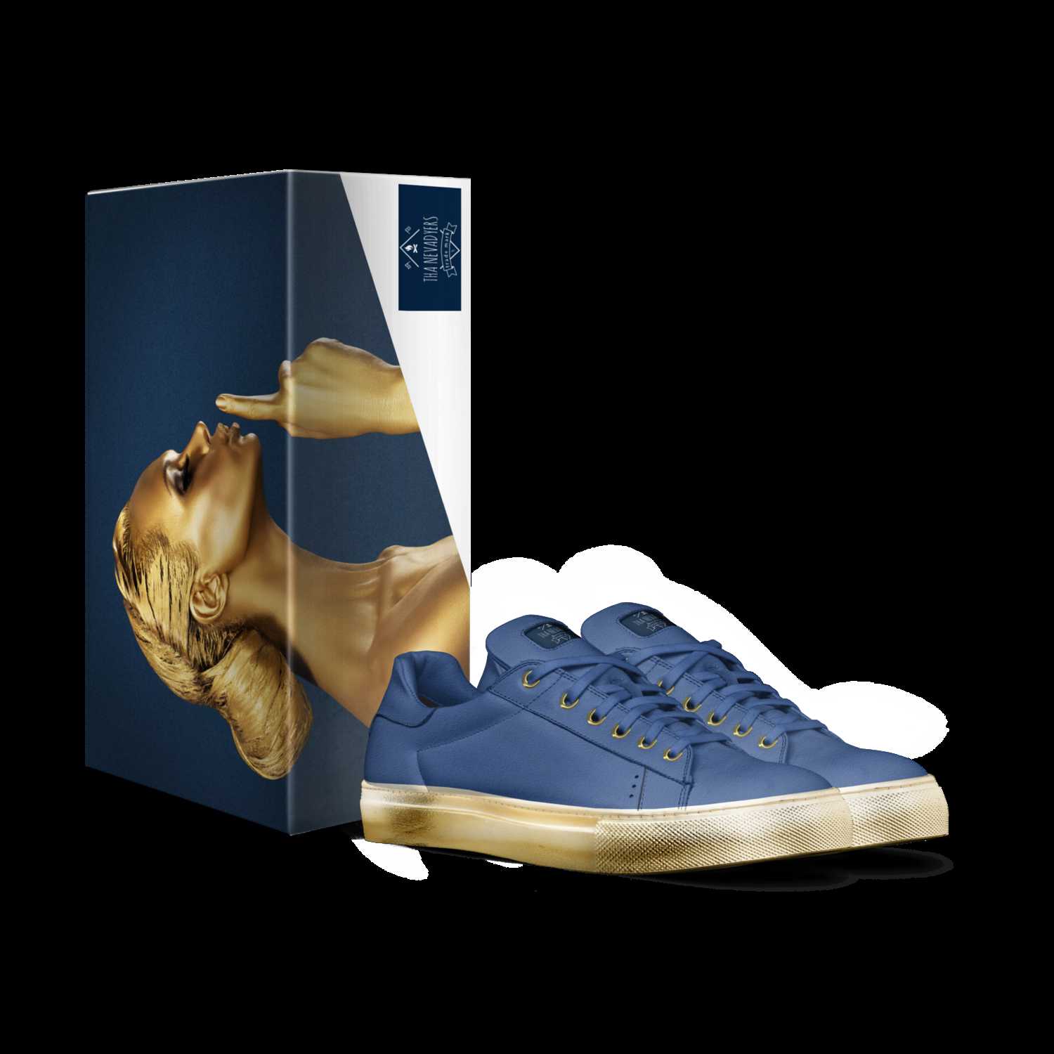 Gaddafi Blue | A Custom Shoe concept by Galatikz Dixon