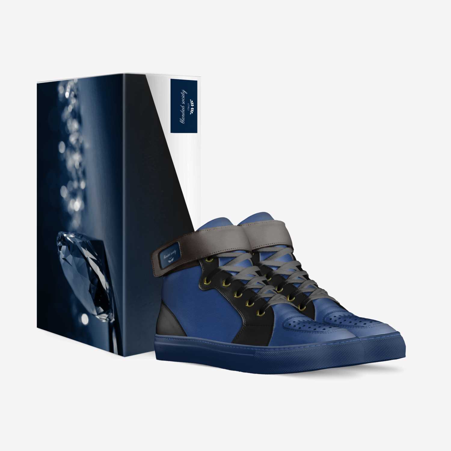 blended society custom made in Italy shoes by Chon Smith | Box view