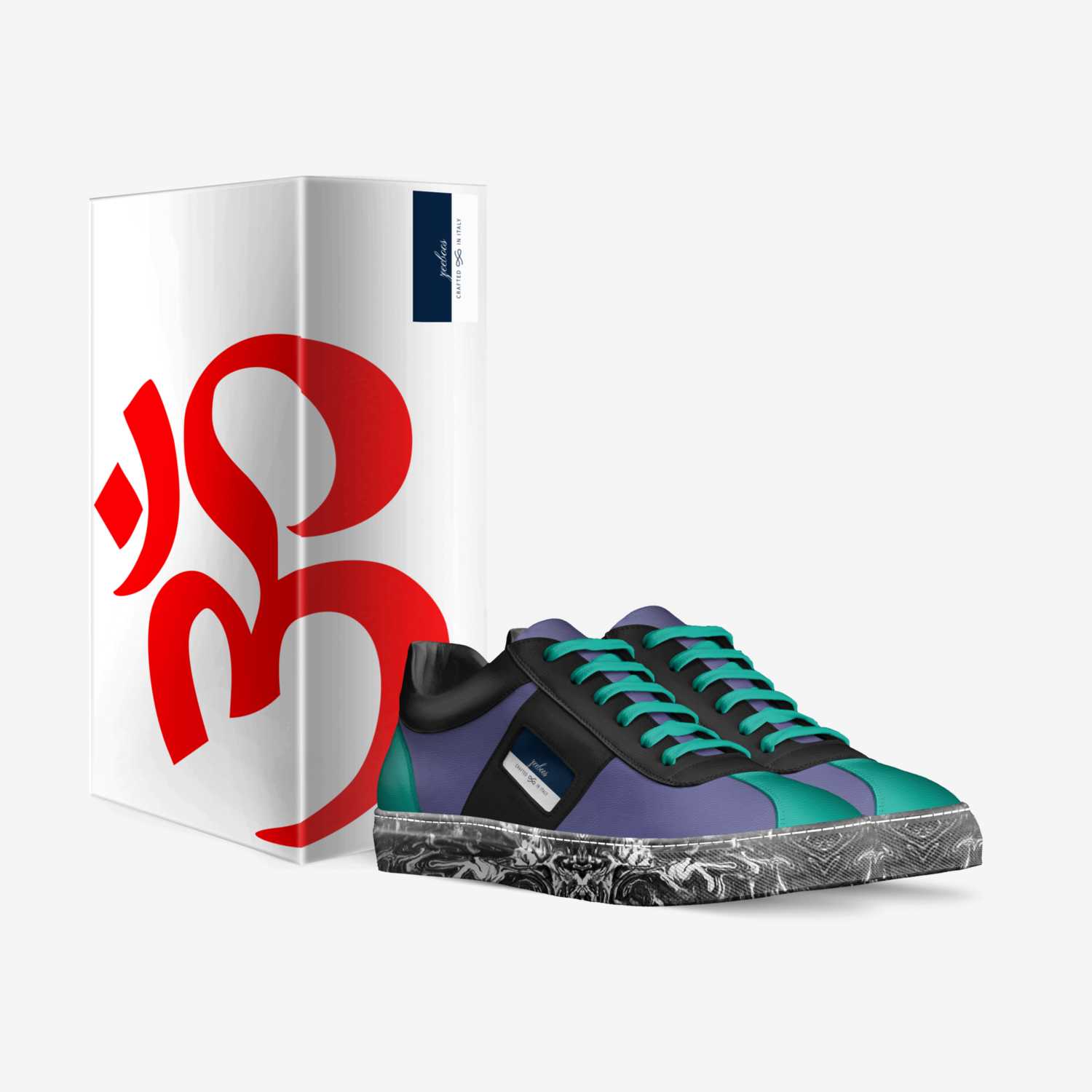zeeboos custom made in Italy shoes by El Hefe | Box view