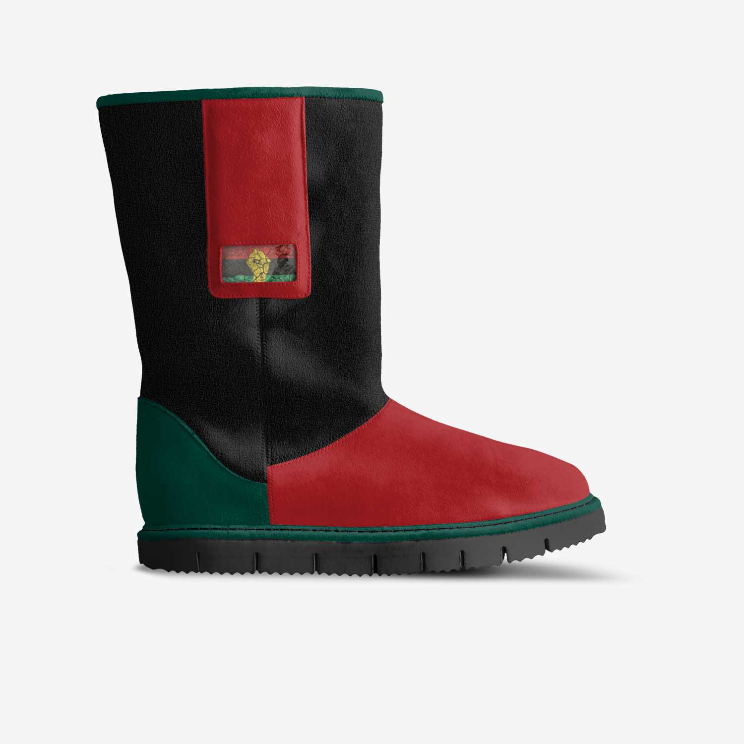 RBG Mid Boots custom made in Italy shoes by New Age Brp New Age Brp | Side view