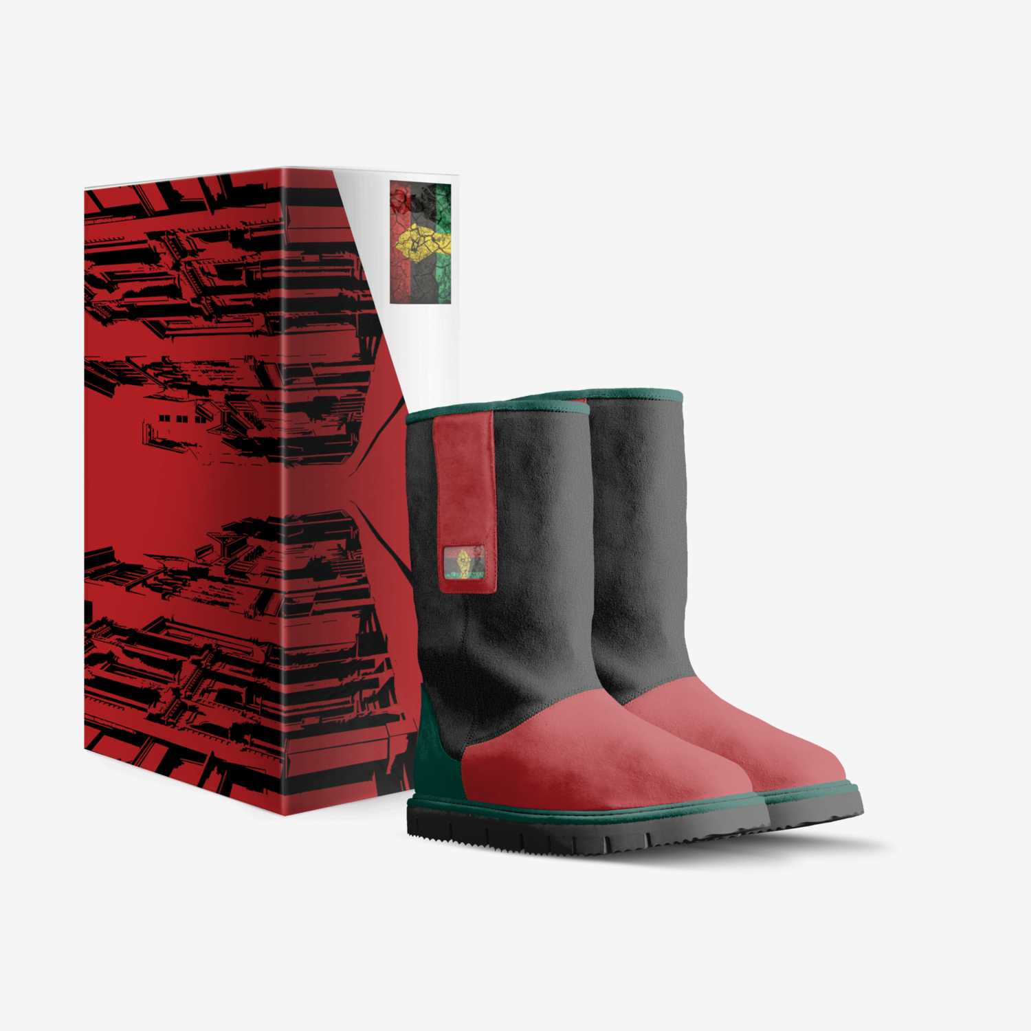 RBG Mid Boots custom made in Italy shoes by New Age Brp New Age Brp | Box view