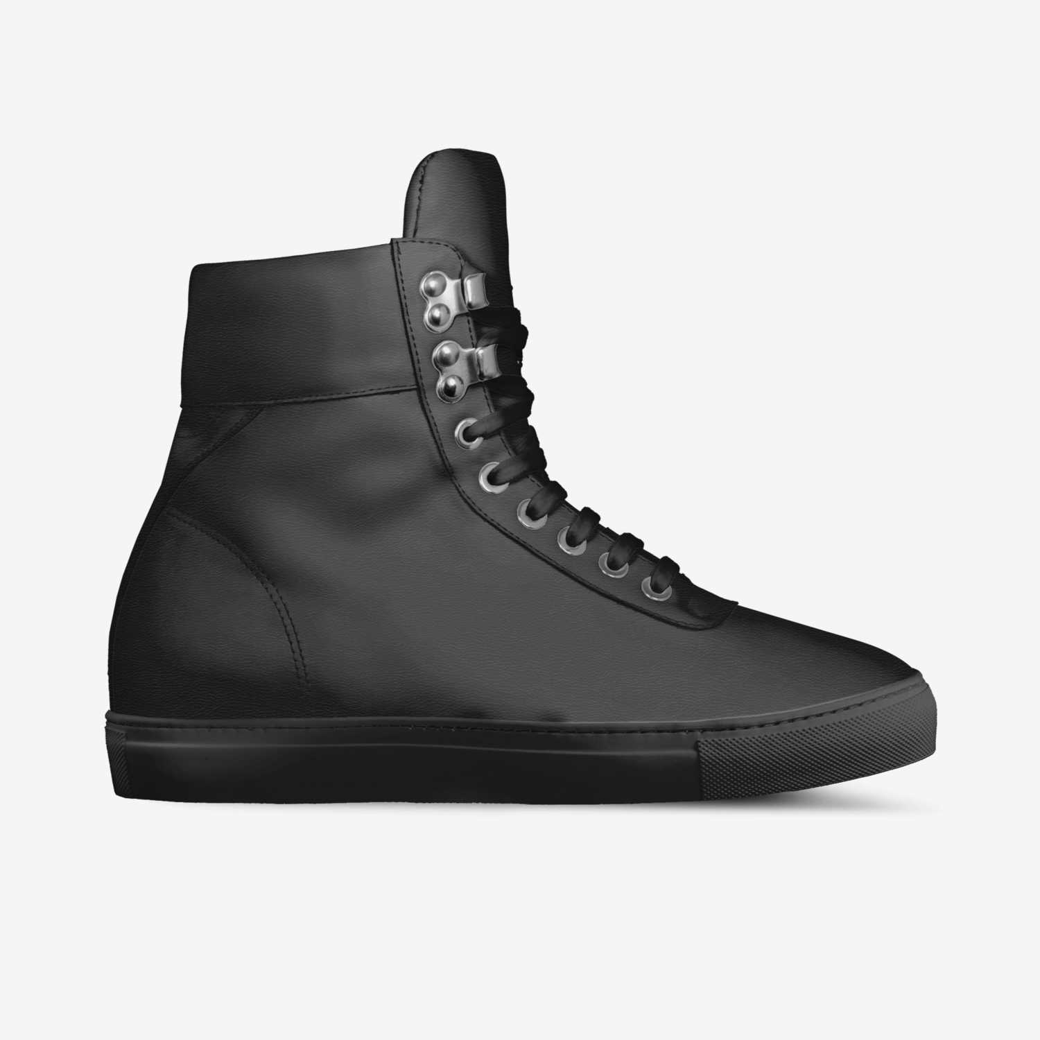 Nero Siratti custom made in Italy shoes by Brett Mcfarlane | Side view