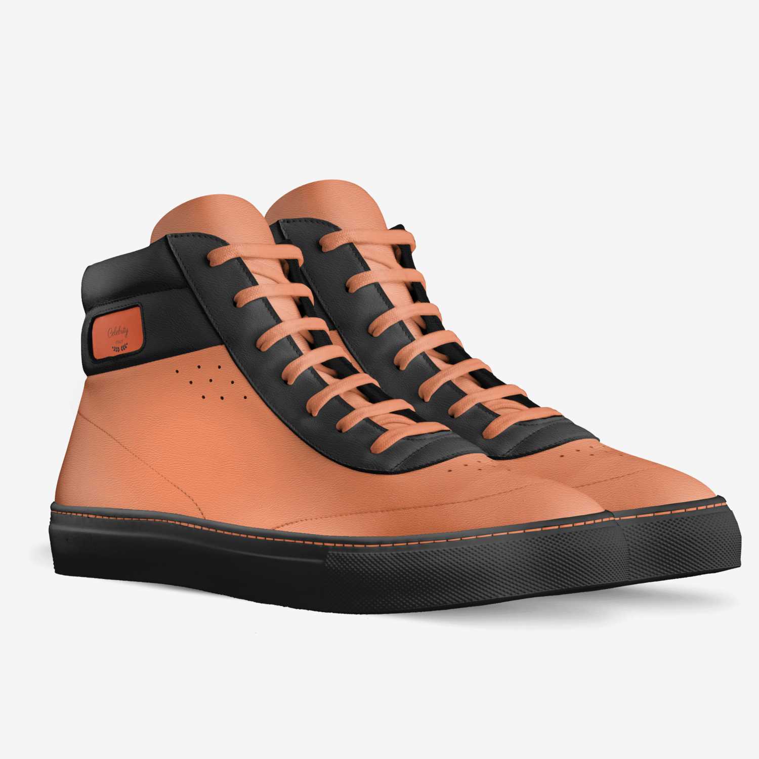 Celebrity custom made in Italy shoes by Lamont Cosey | Double view