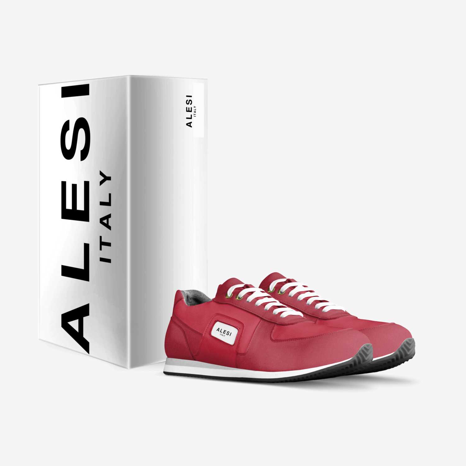 Alesi Runner custom made in Italy shoes by Lonanthony Parker | Box view