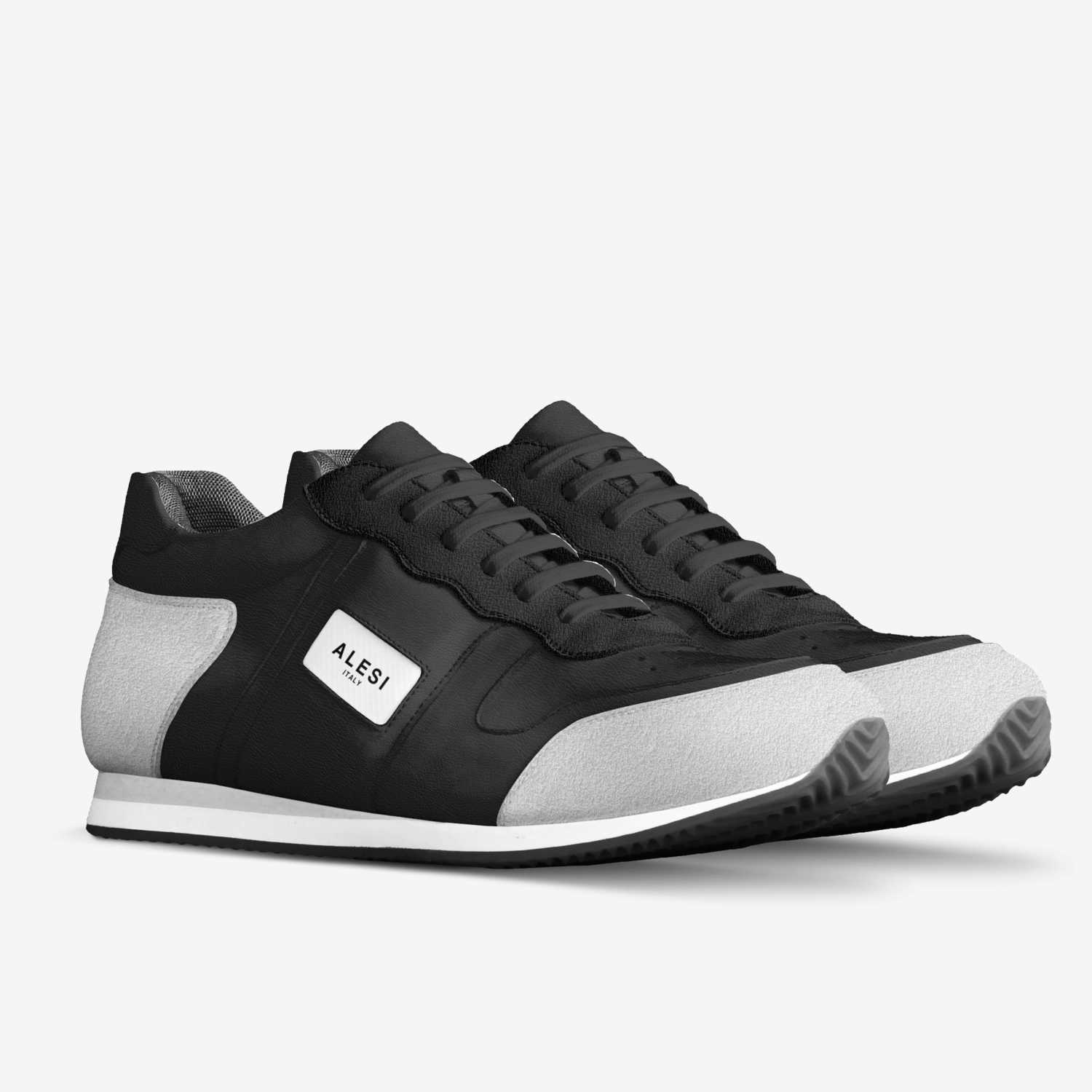 Alesi Runner custom made in Italy shoes by Lonanthony Parker | Double view