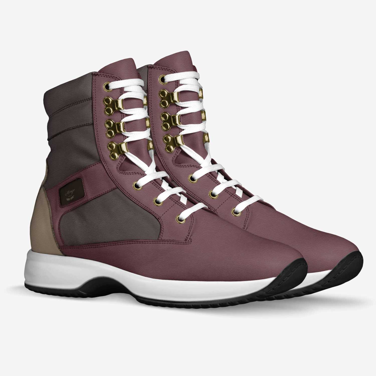 Mongo custom made in Italy shoes by Azreal Yoho | Double view