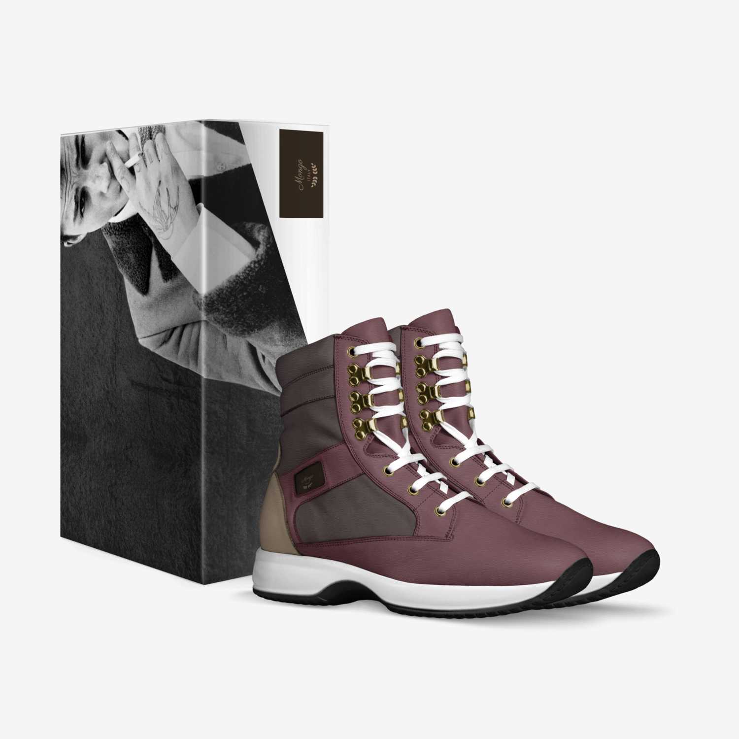 Mongo custom made in Italy shoes by Azreal Yoho | Box view