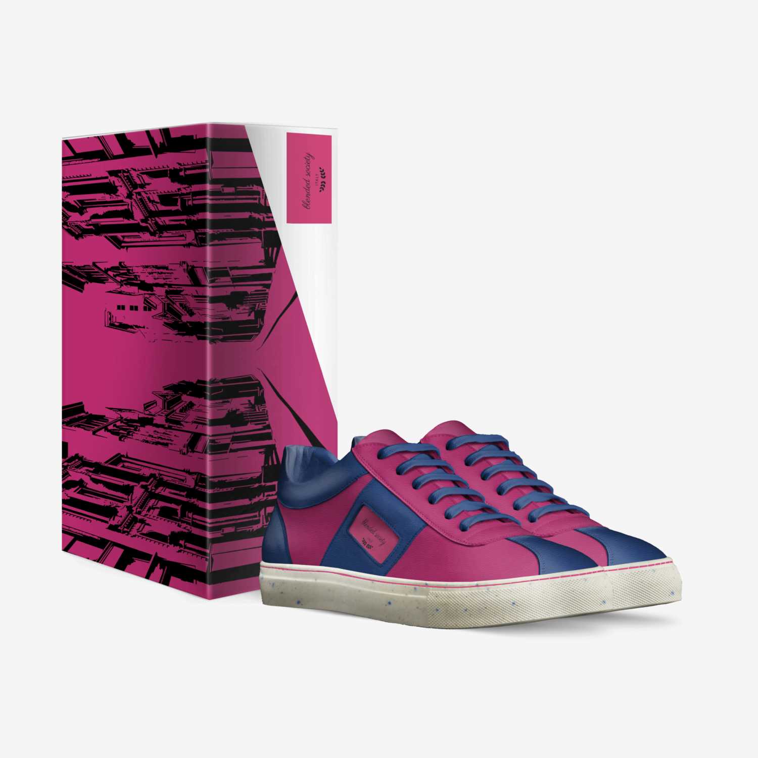 blended society  custom made in Italy shoes by Chon Smith | Box view