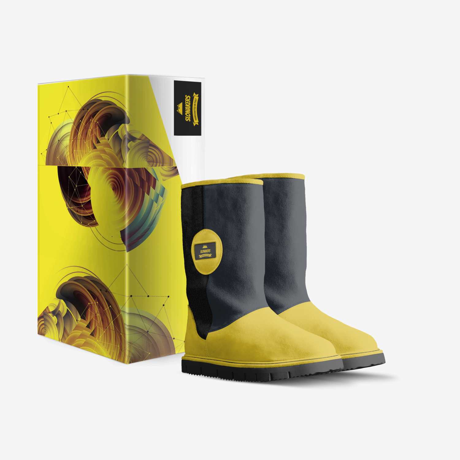 Slonakers custom made in Italy shoes by Azreal Yoho | Box view