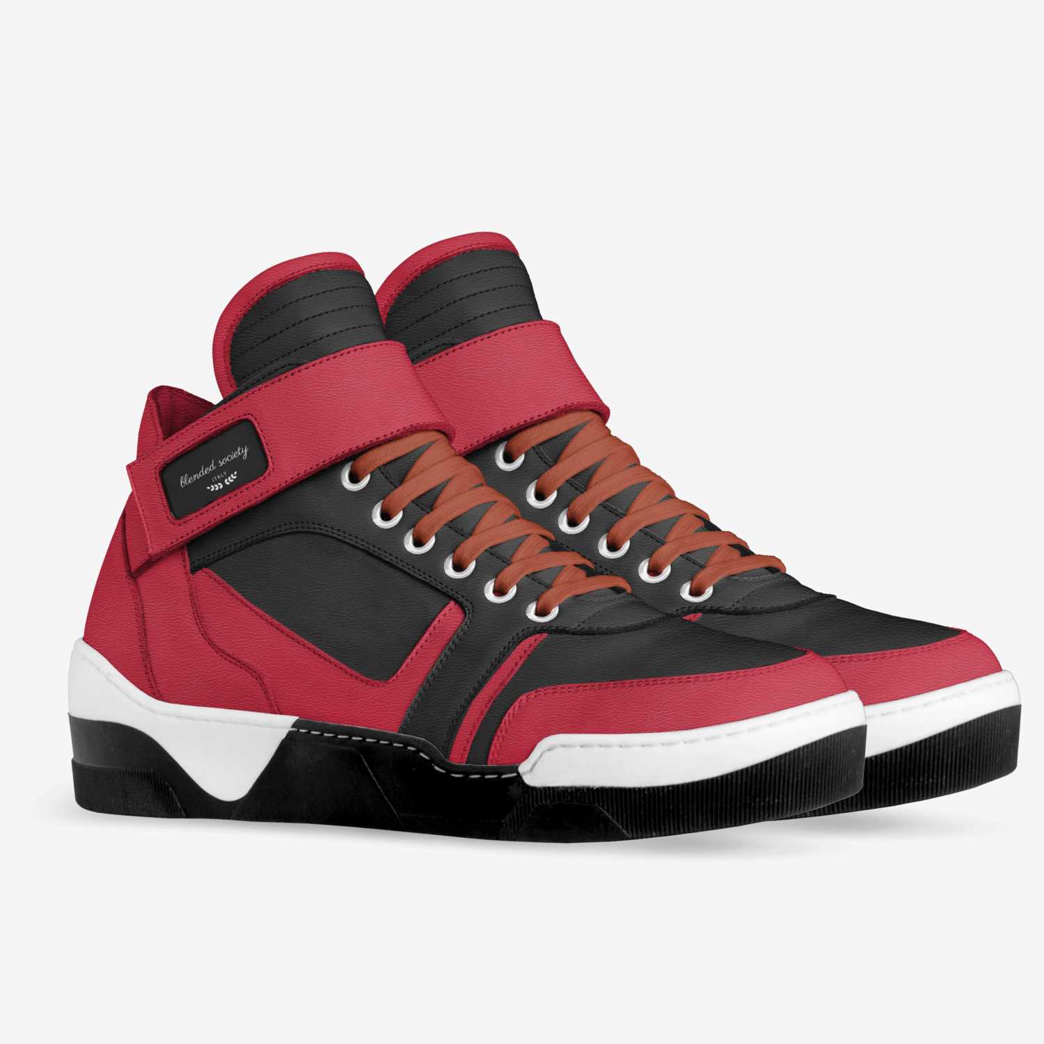 blended society custom made in Italy shoes by Chon Smith | Double view