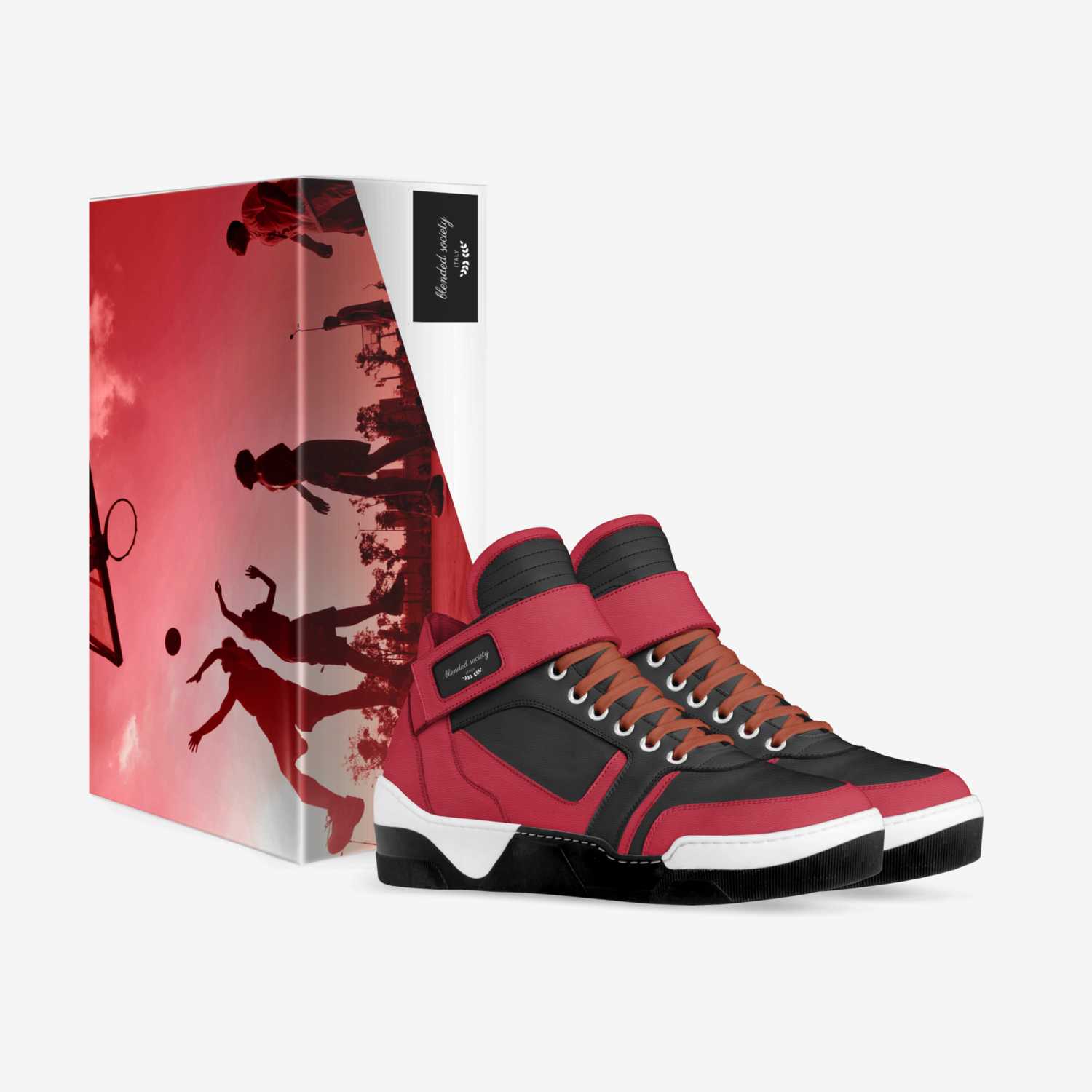 blended society custom made in Italy shoes by Chon Smith | Box view