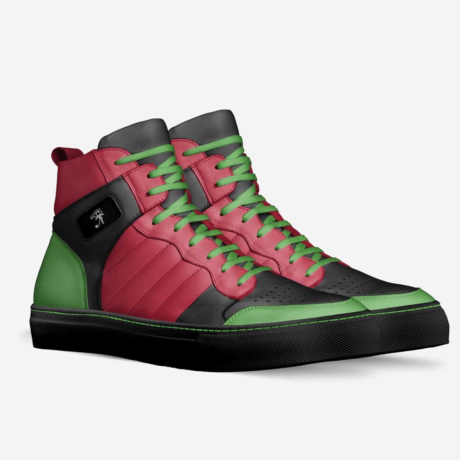 Garvey RBG custom made in Italy shoes by Dnbe Apparel | Double view