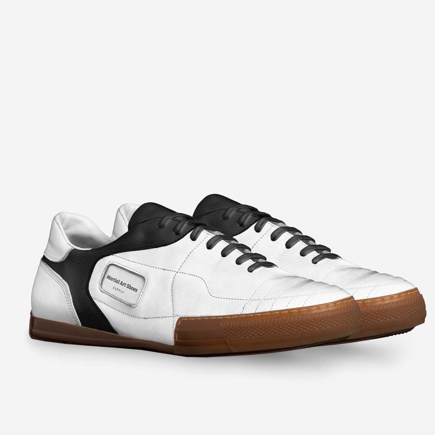 Martial Art Shoes custom made in Italy shoes by Clayton Johnson | Double view