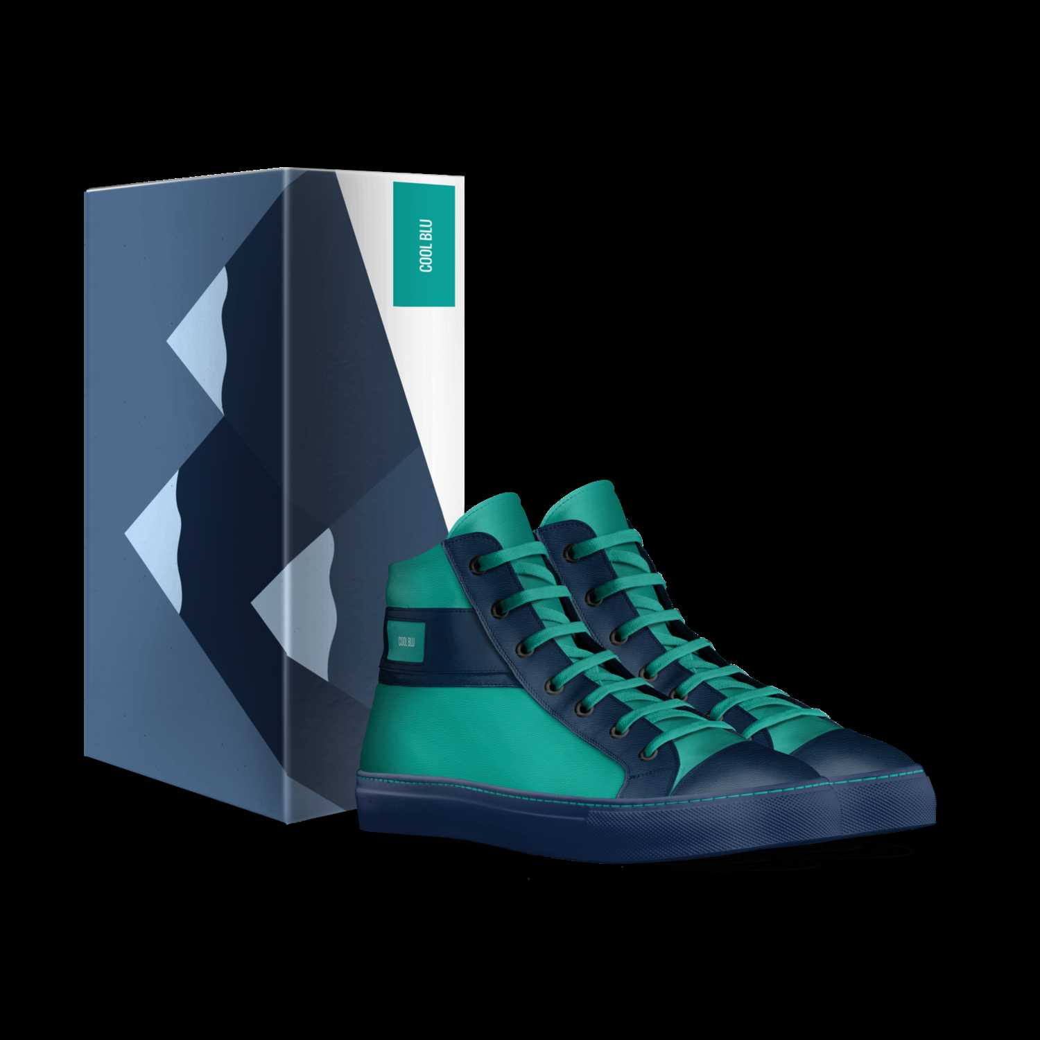 Cool Blue A Custom Shoe concept by Kaylyn Smith