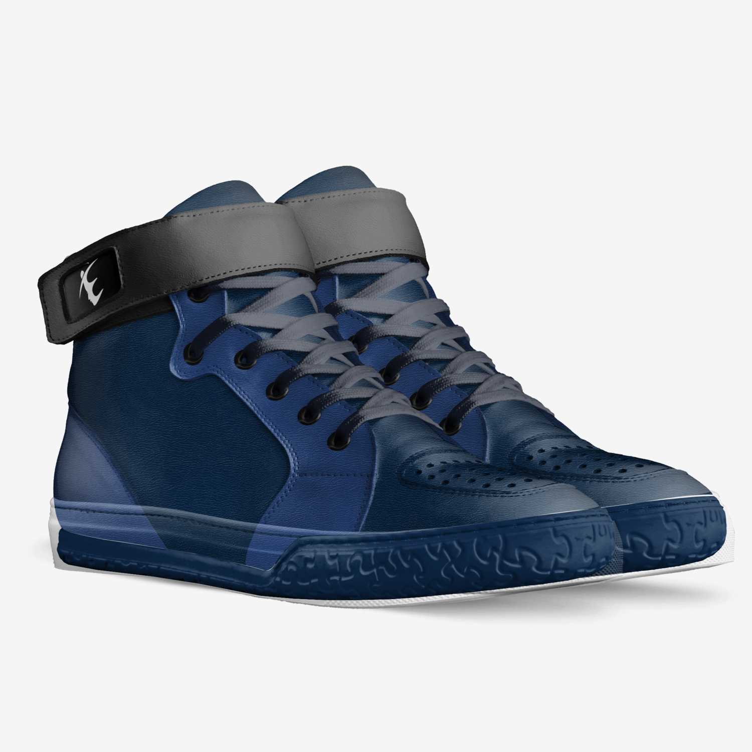 EBS- Violets custom made in Italy shoes by Sasha P | Double view