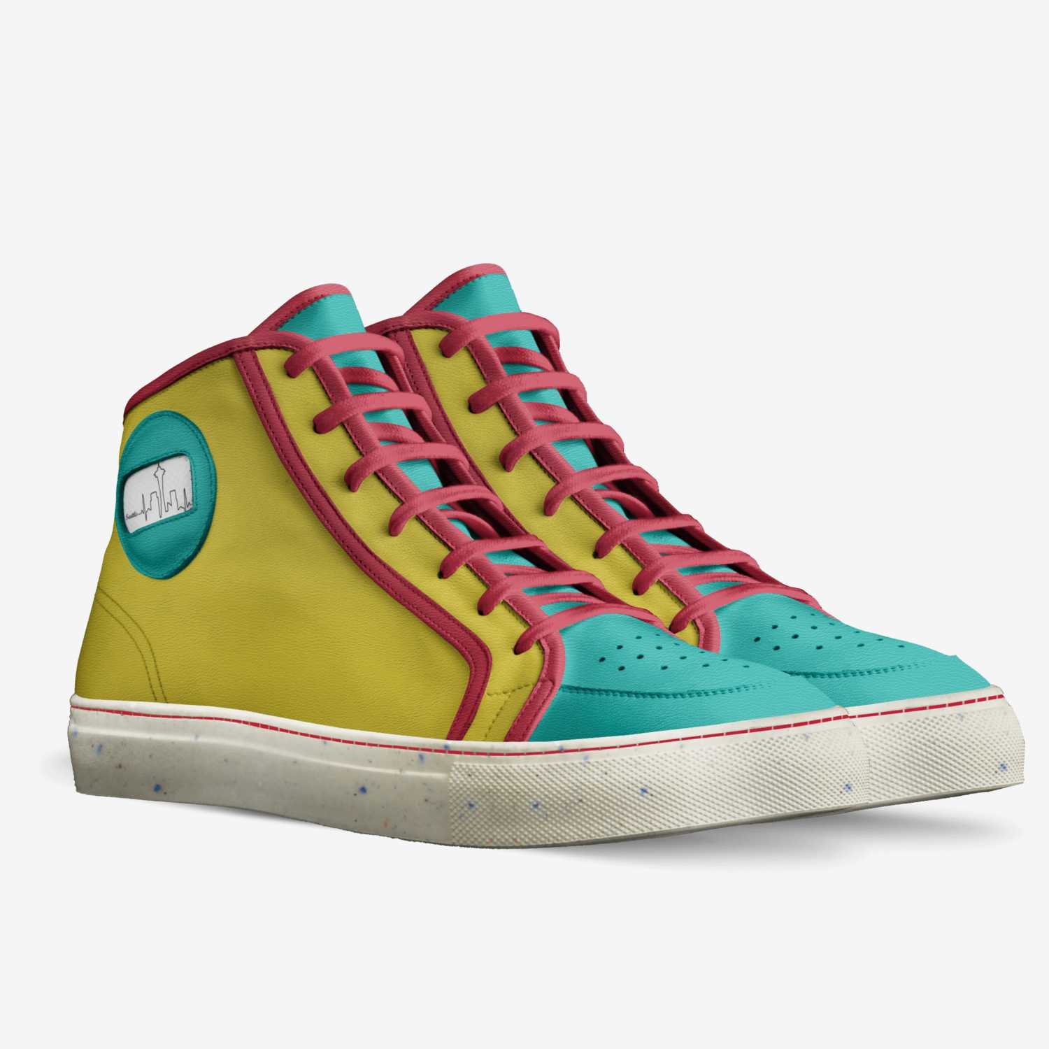 Andromeda custom made in Italy shoes by Jonathan Vasquez | Double view