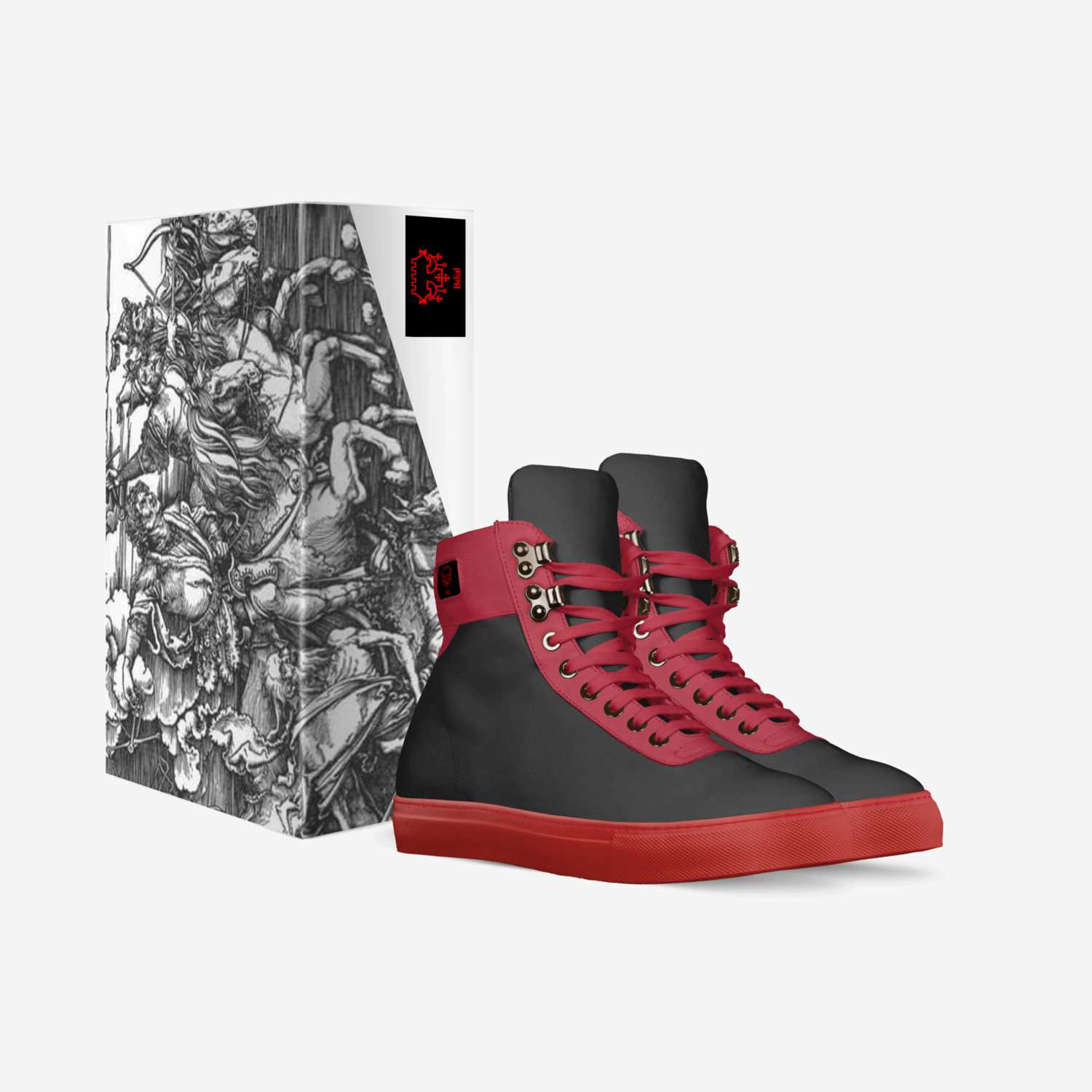 Belial custom made in Italy shoes by Jonathan Vasquez | Box view