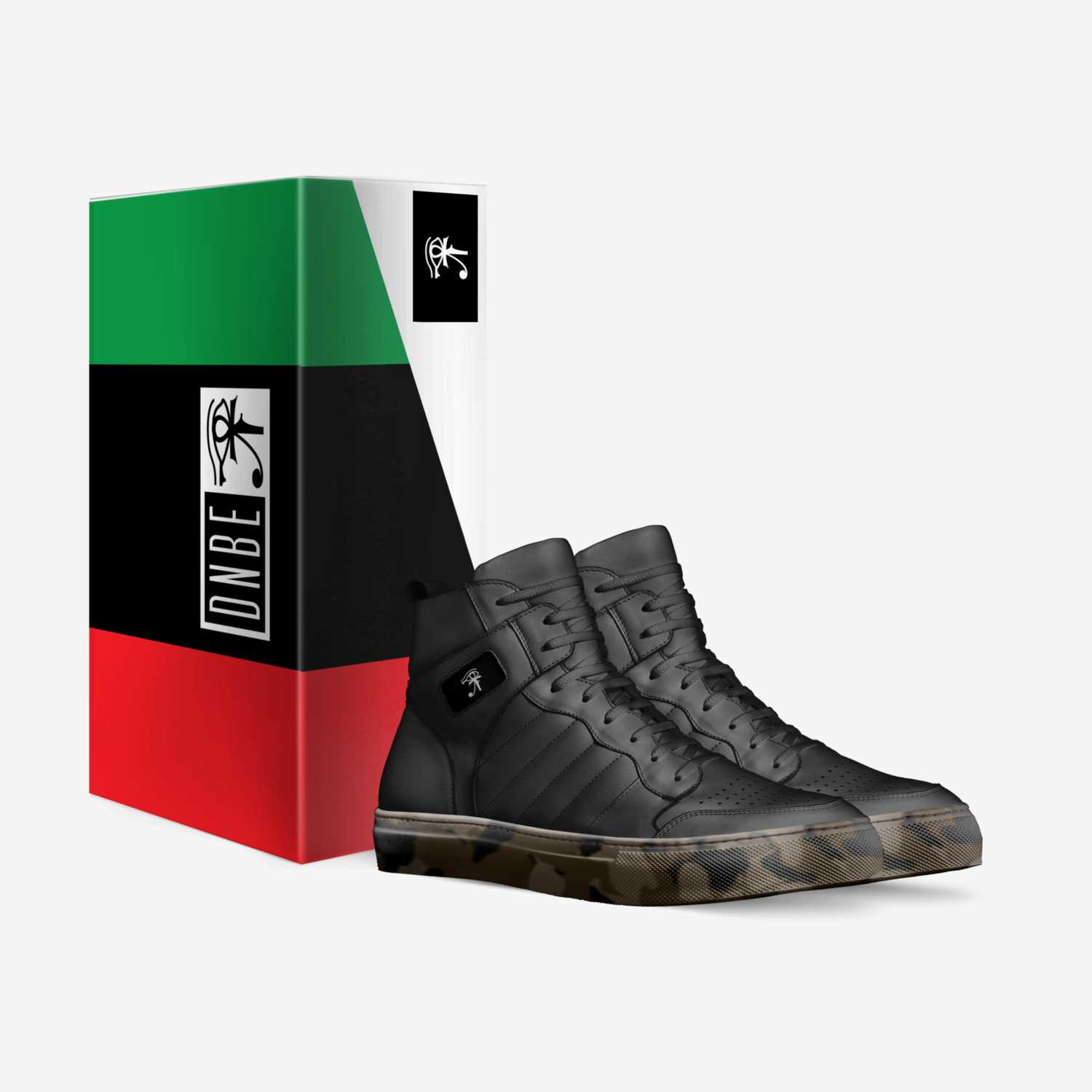 Shujaa custom made in Italy shoes by Dnbe Apparel | Box view