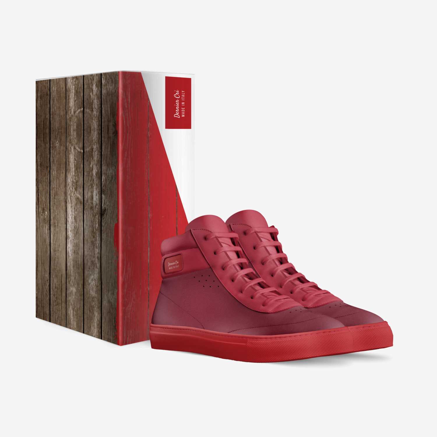 Dernier Cri  custom made in Italy shoes by Te White | Box view