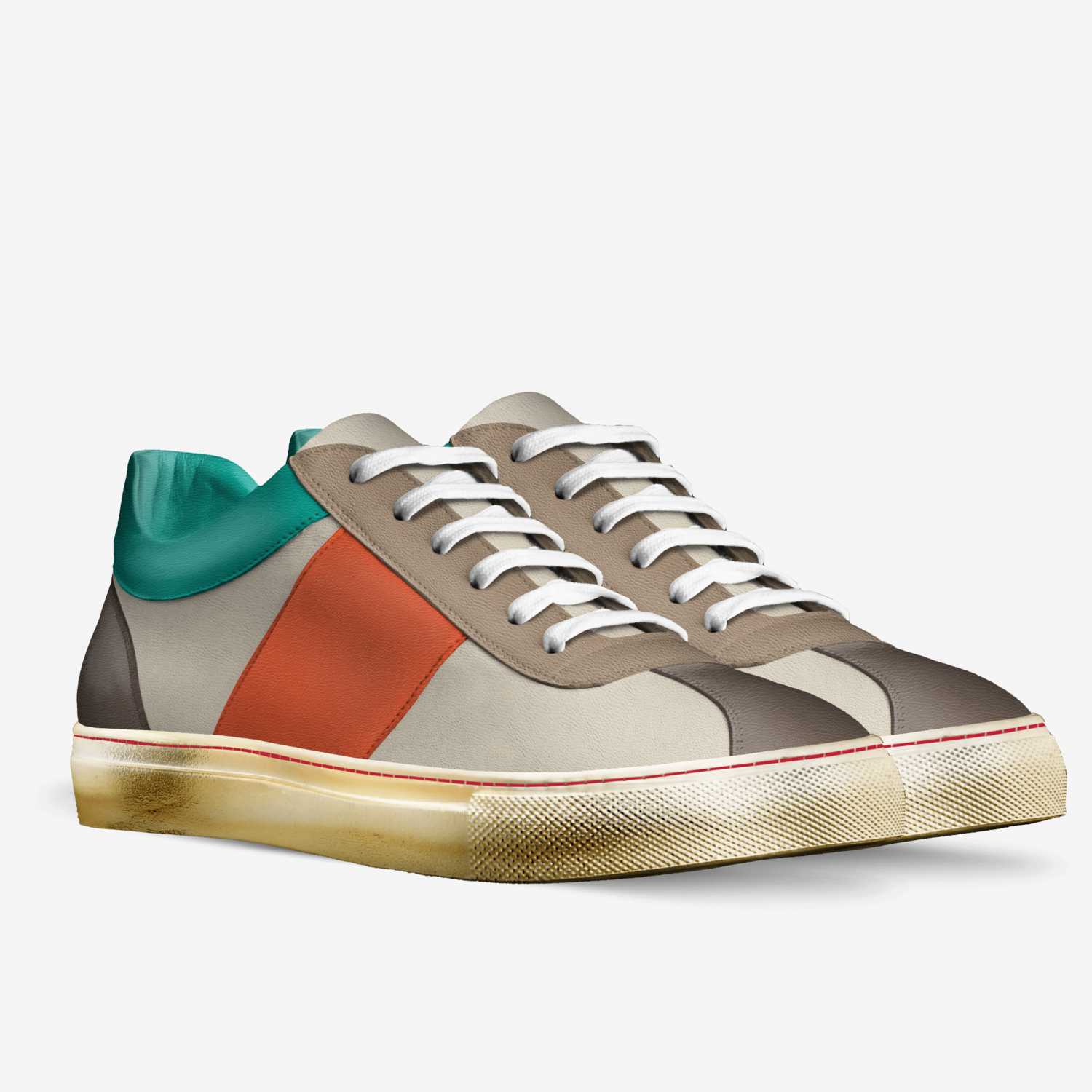 Lolly custom made in Italy shoes by Vanessa Mclean | Double view