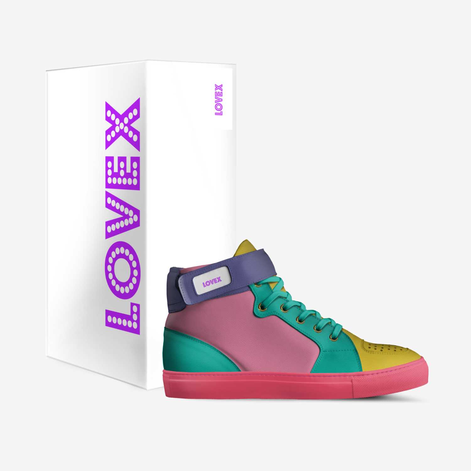 lovex custom made in Italy shoes by Drizzle Dreday | Box view