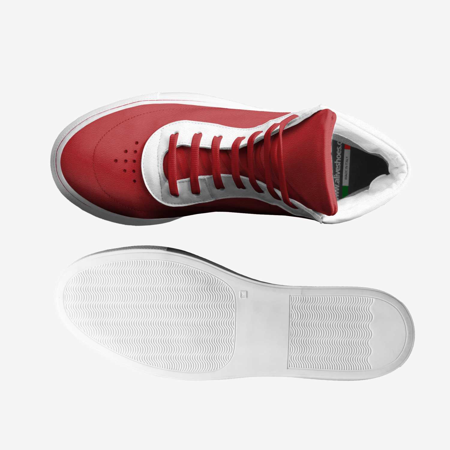 TY custom made in Italy shoes by Tylon Mearidy | Top view