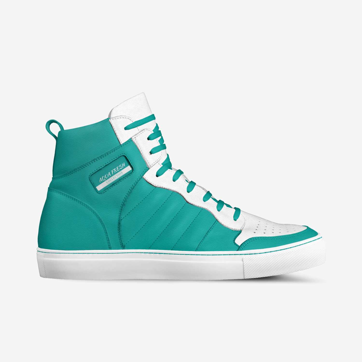 AQUA FRESH custom made in Italy shoes by Tylon Mearidy | Side view