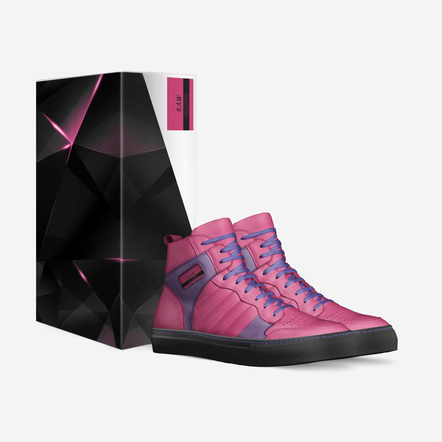 Nana custom made in Italy shoes by Jasmine Brown | Box view
