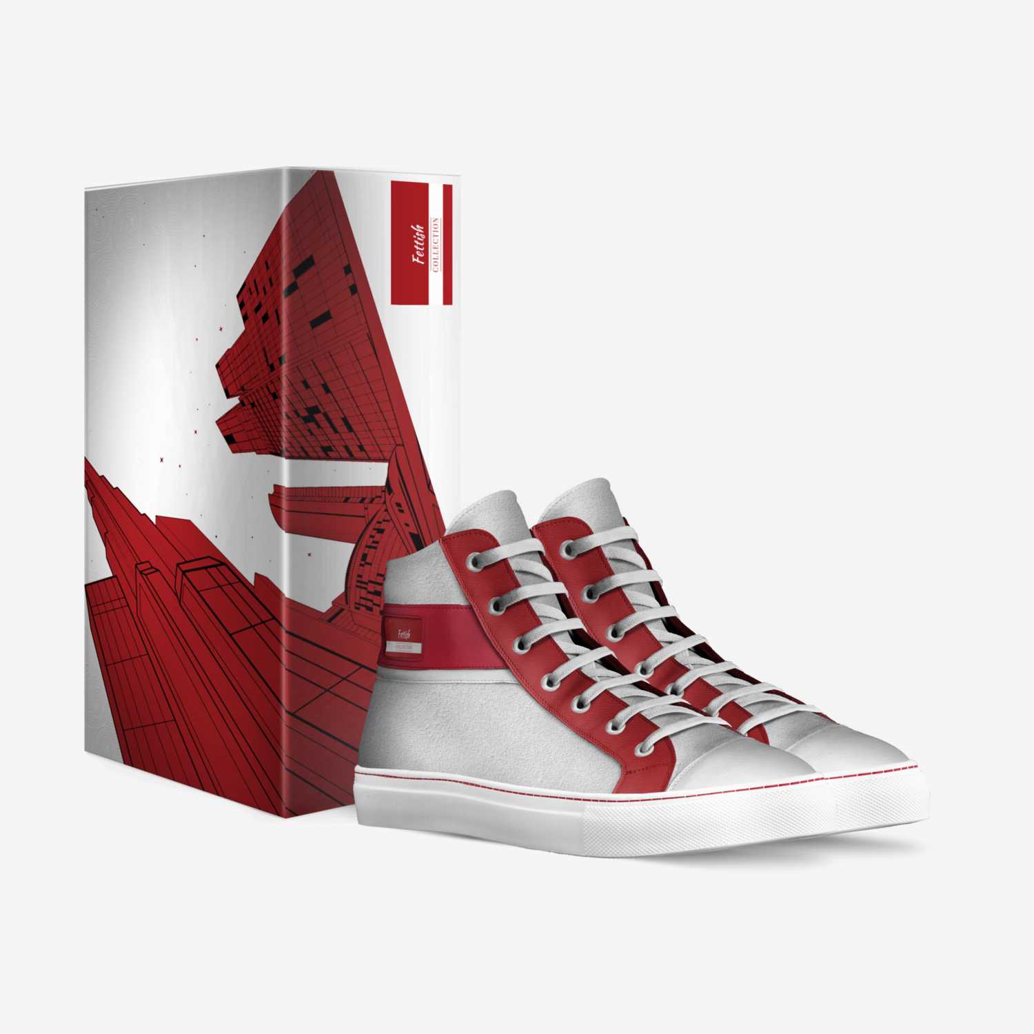 Fettish  custom made in Italy shoes by Omar Randolph | Box view