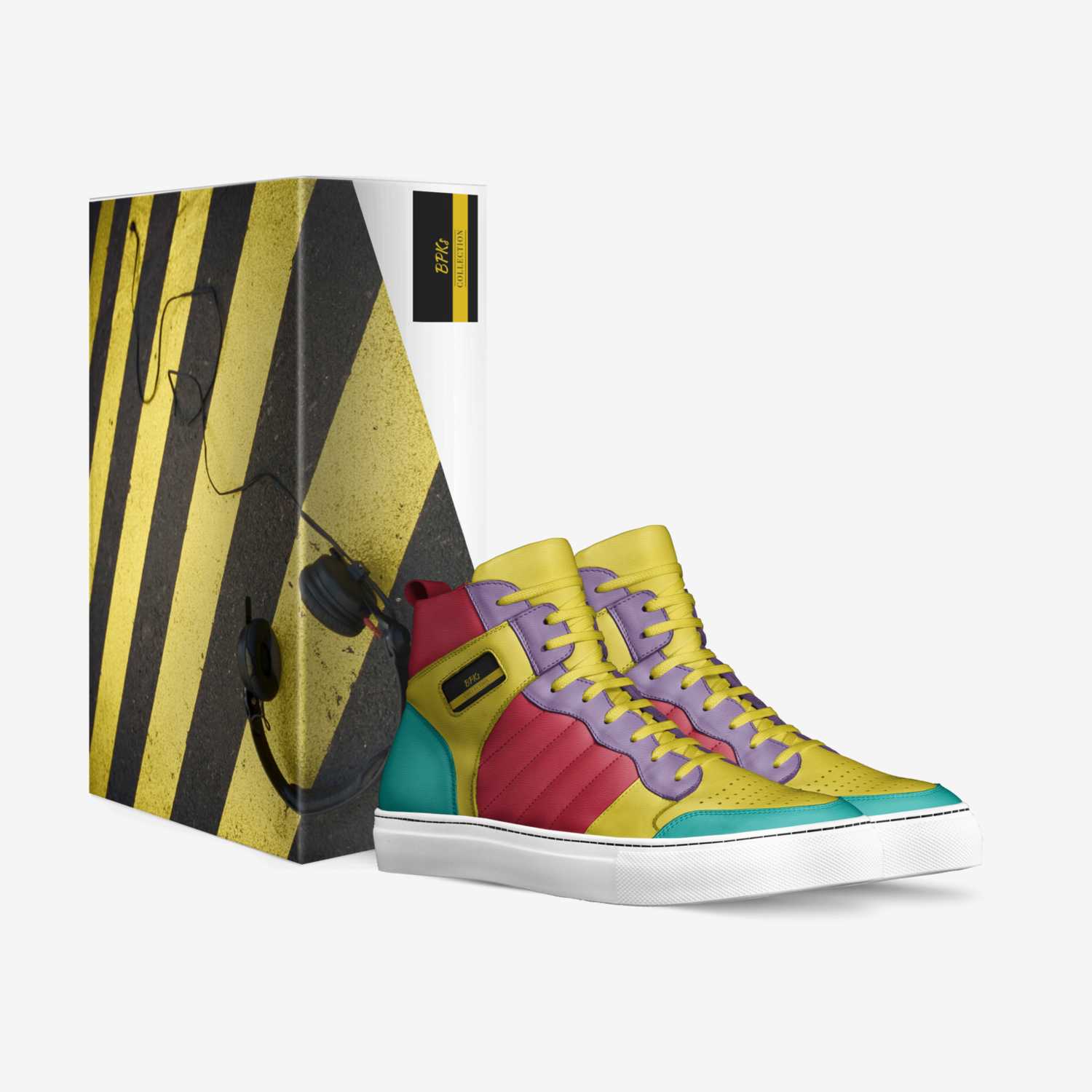 BPKs custom made in Italy shoes by Fadelle Roberts | Box view
