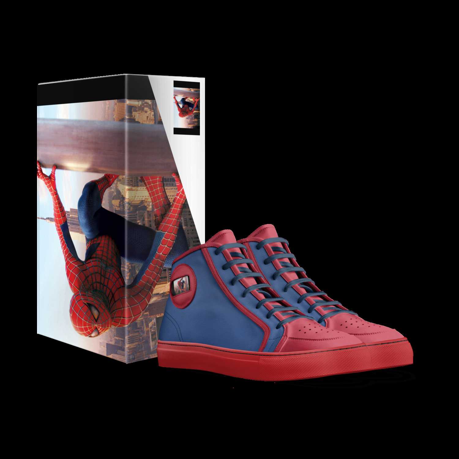 Spider man custom shoes clearance