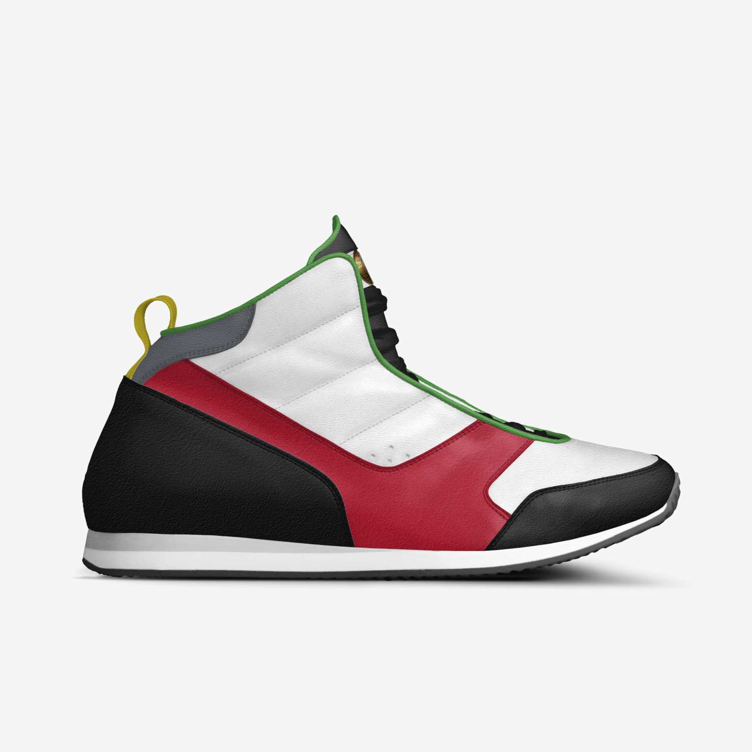 Volatility custom made in Italy shoes by Satoshi Nakamoto | Side view