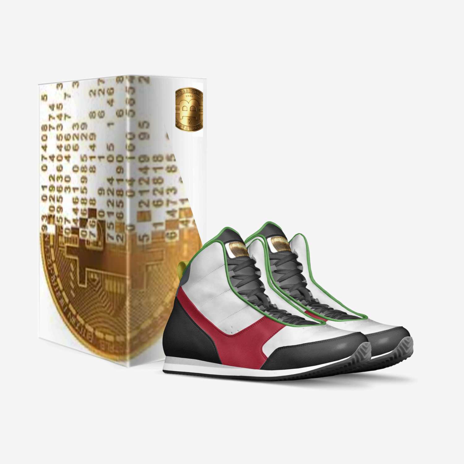 Volatility custom made in Italy shoes by Satoshi Nakamoto | Box view