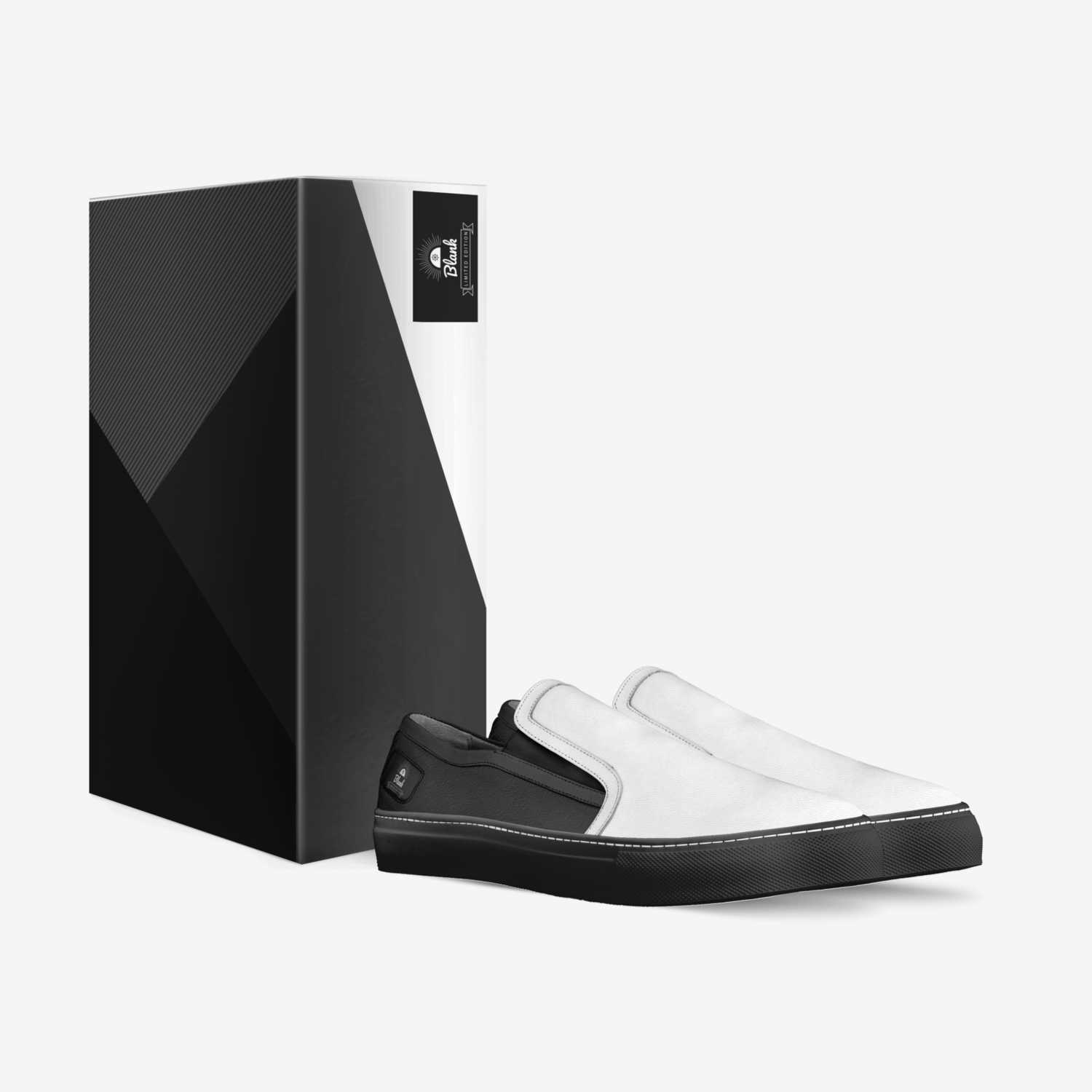 Blank I EEZ BW custom made in Italy shoes by Samuel Shipway | Box view