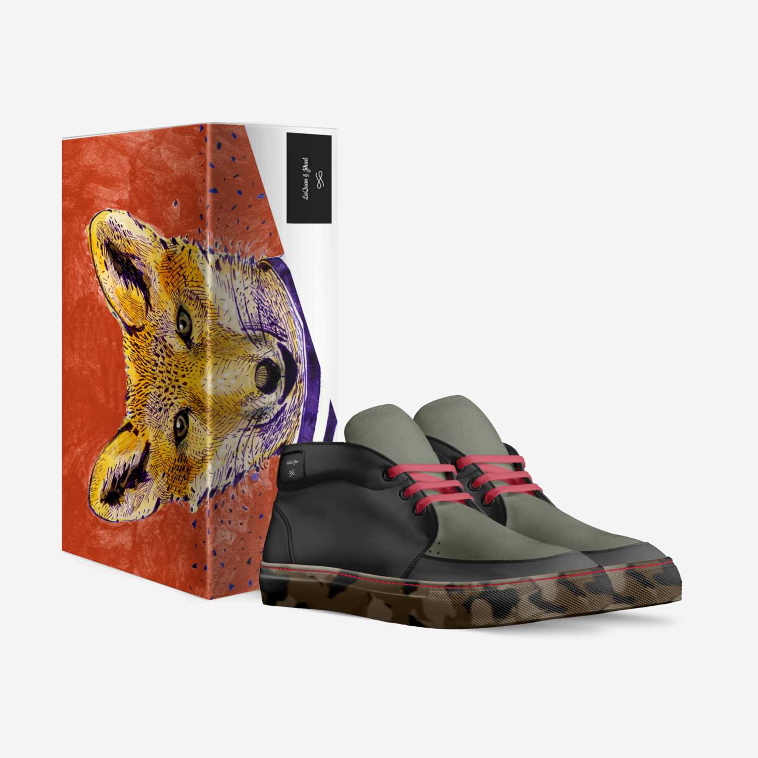  LaQuan § Jihad  custom made in Italy shoes by Ezell Roberts | Box view