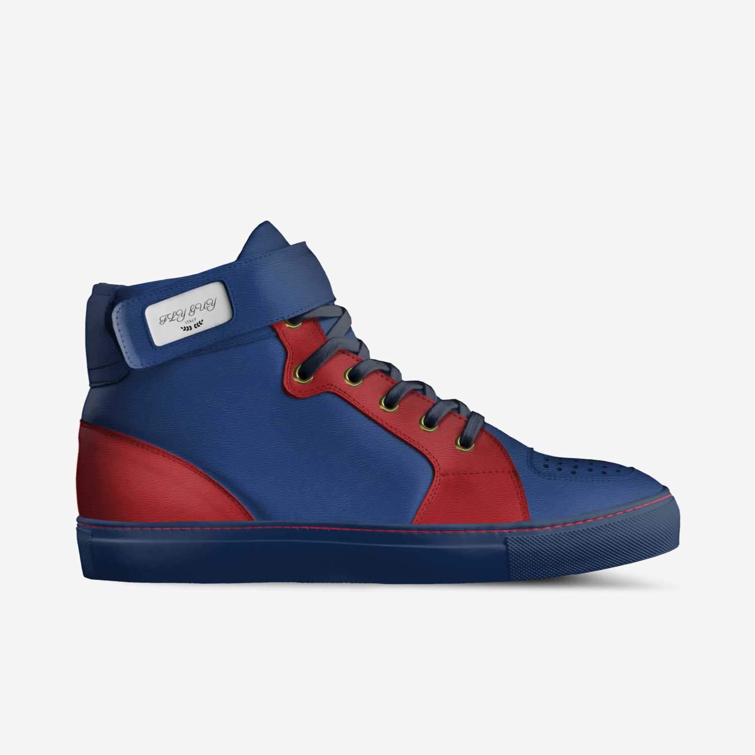 FLY GUY custom made in Italy shoes by Dashawn Burns | Side view